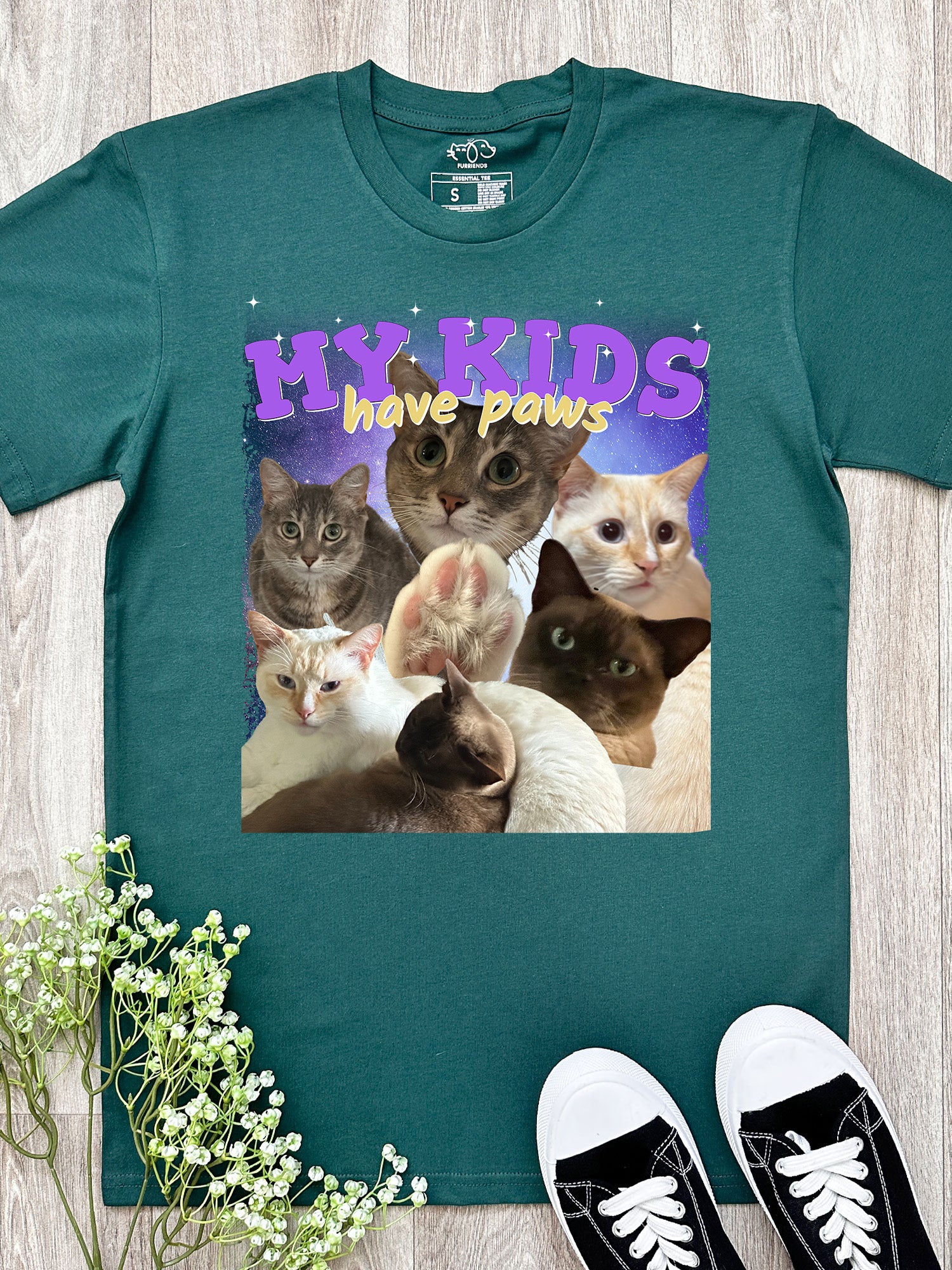Customisable Pet Photo Regular Fit Tee - Image 3