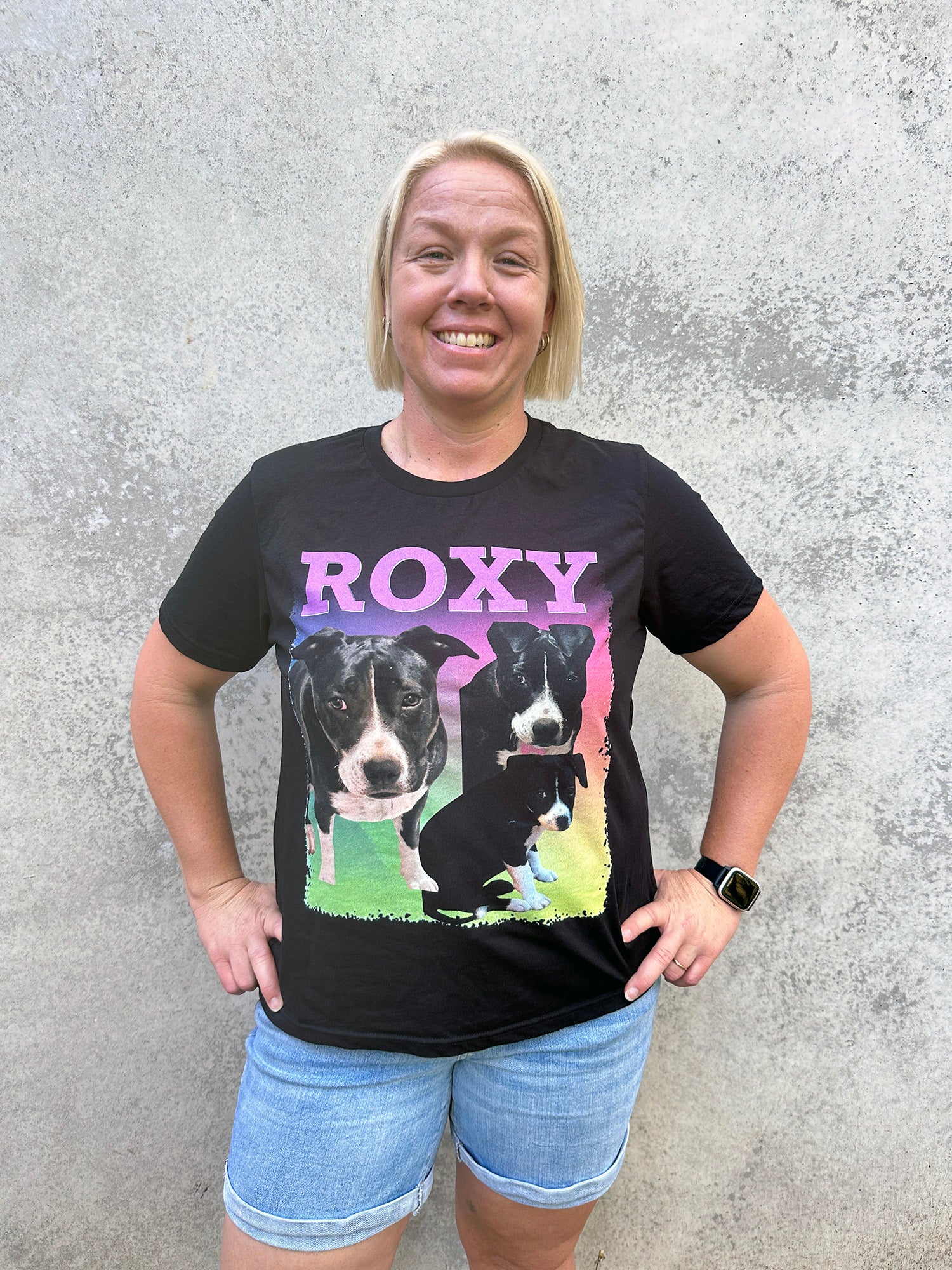Customisable Pet Photo Regular Fit Tee - Image 6
