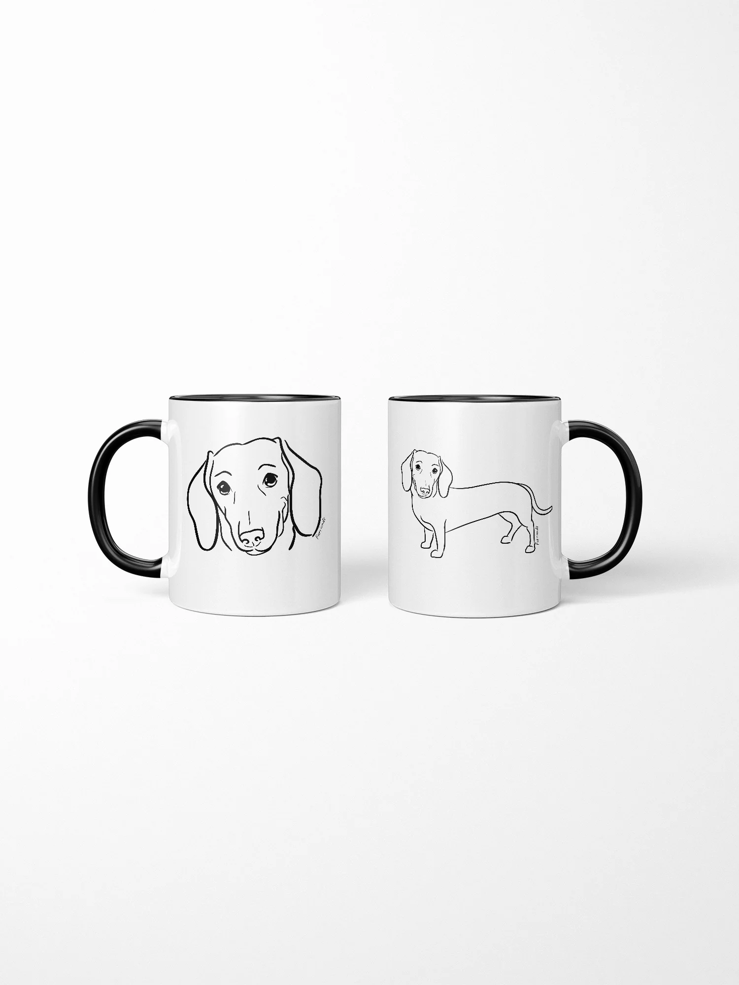 Dachshund Ceramic Mug - Image 2