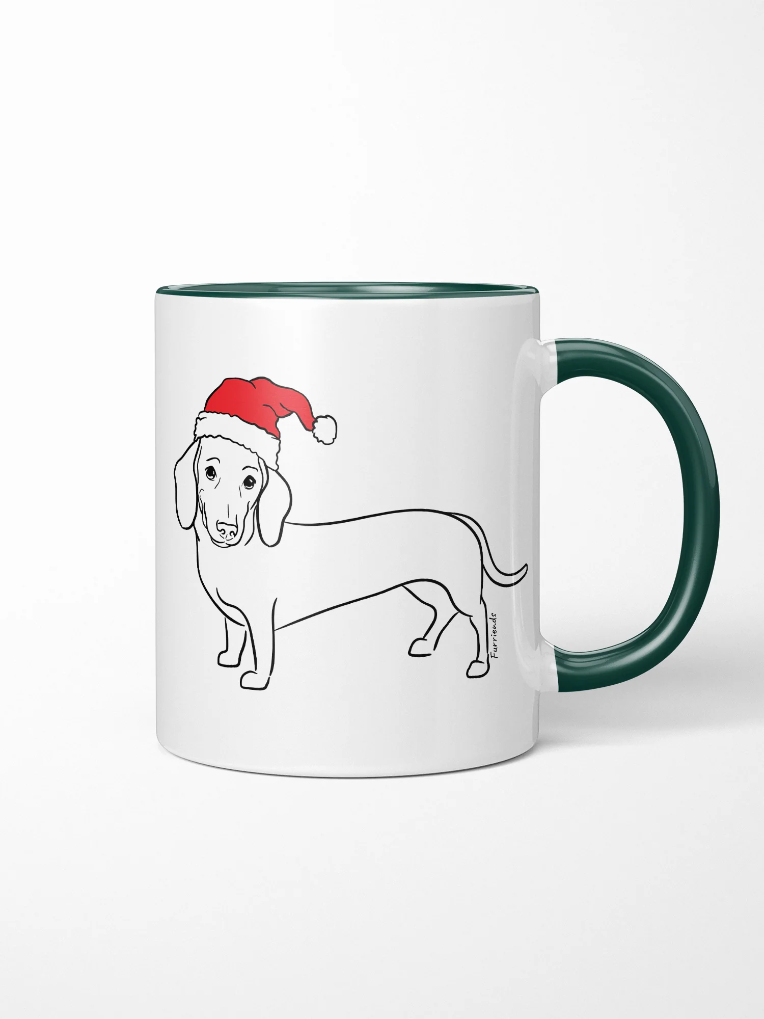 Dachshund Christmas Edition Ceramic Mug - Image 3