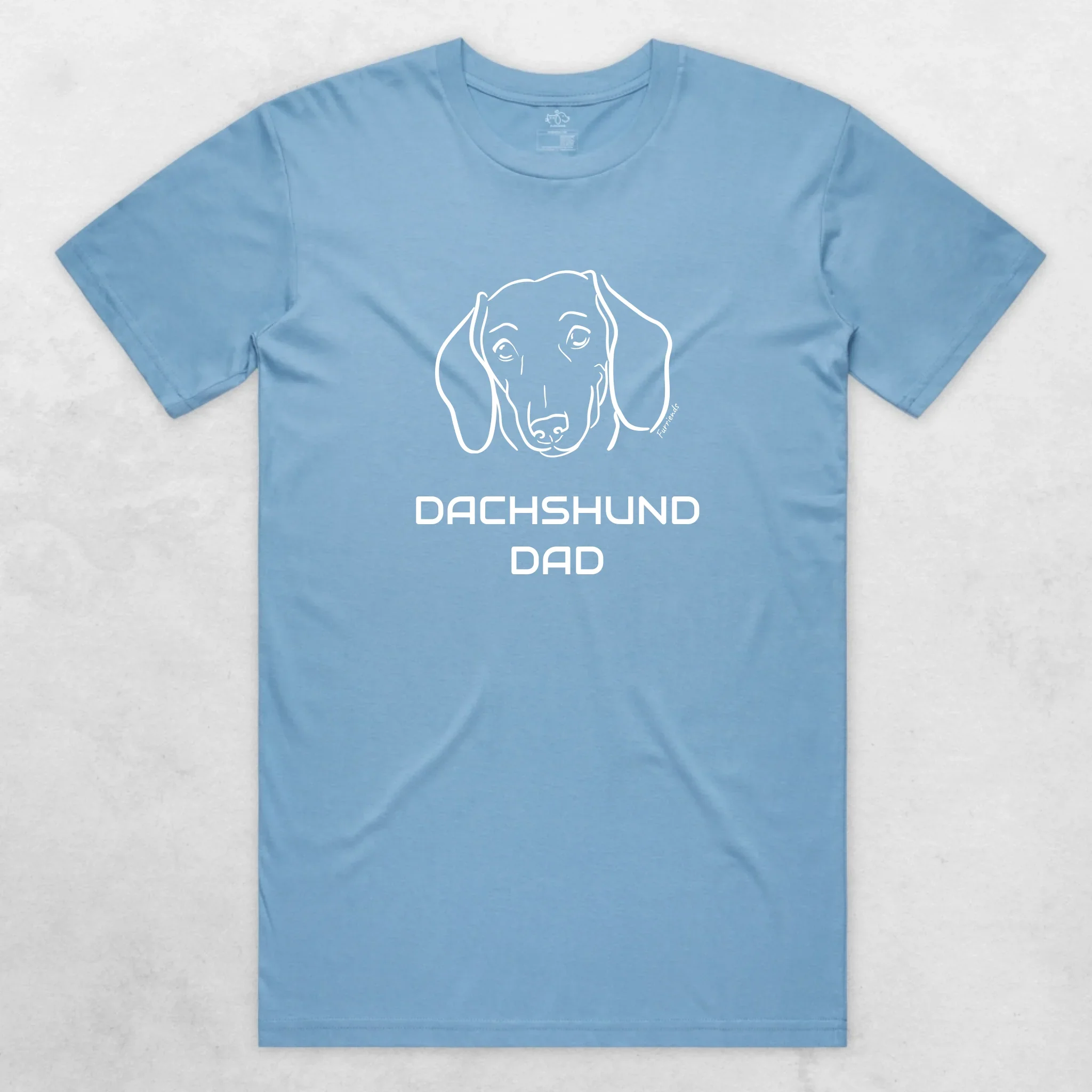 Dachshund Dad Regular Fit-T-Shirt - Image 4