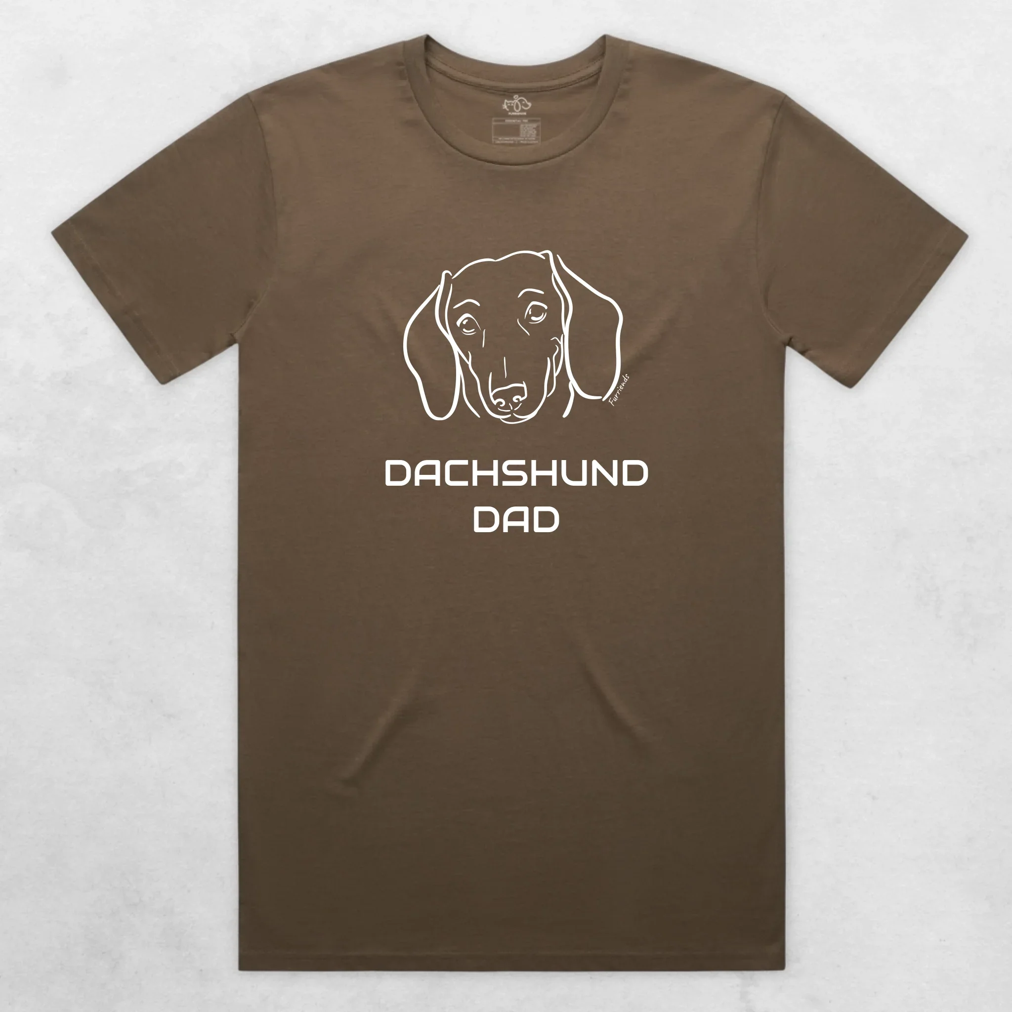 Dachshund Dad Regular Fit-T-Shirt - Image 7