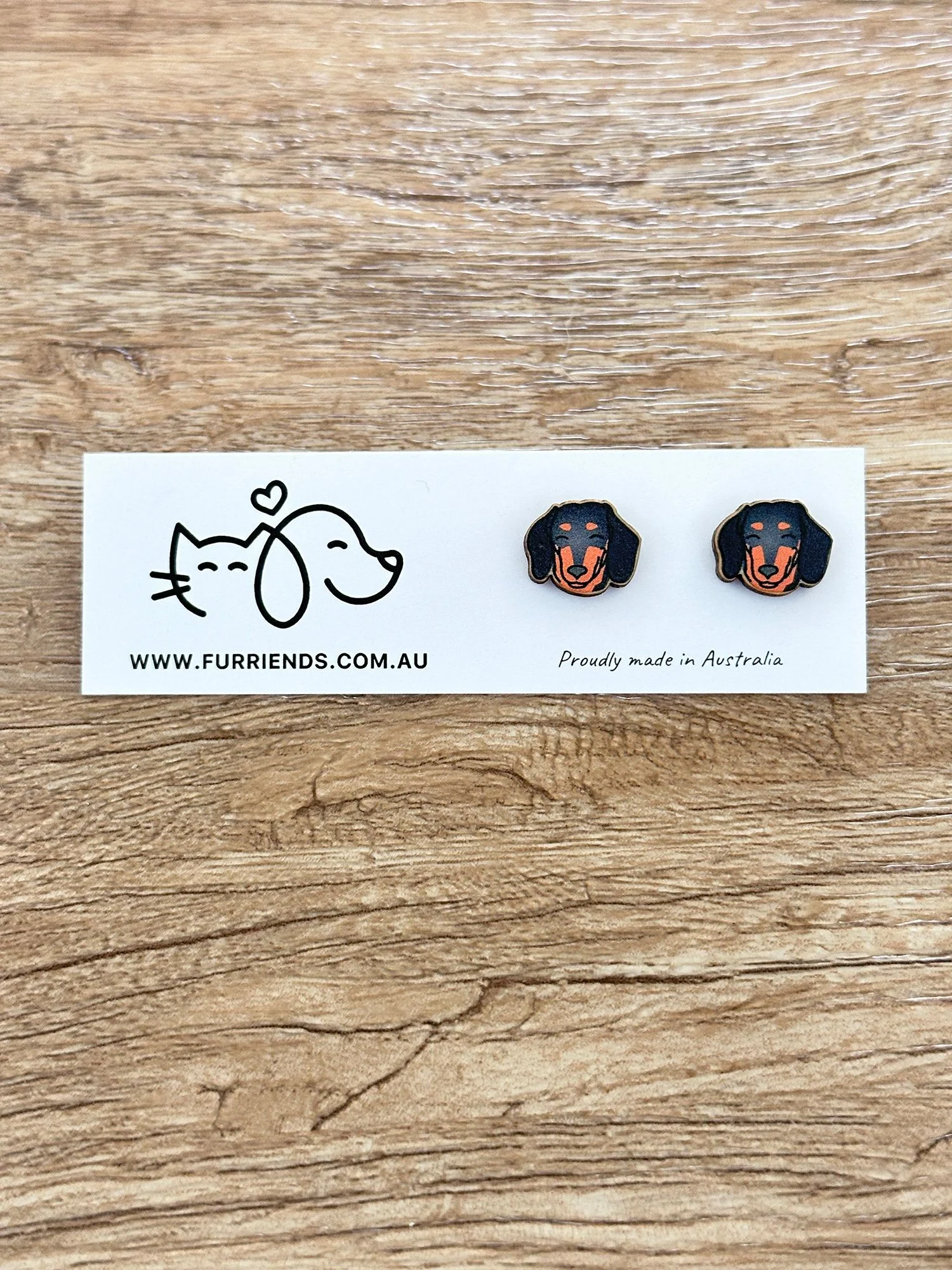 Dachshund ColourPop Stud Earrings - Image 4