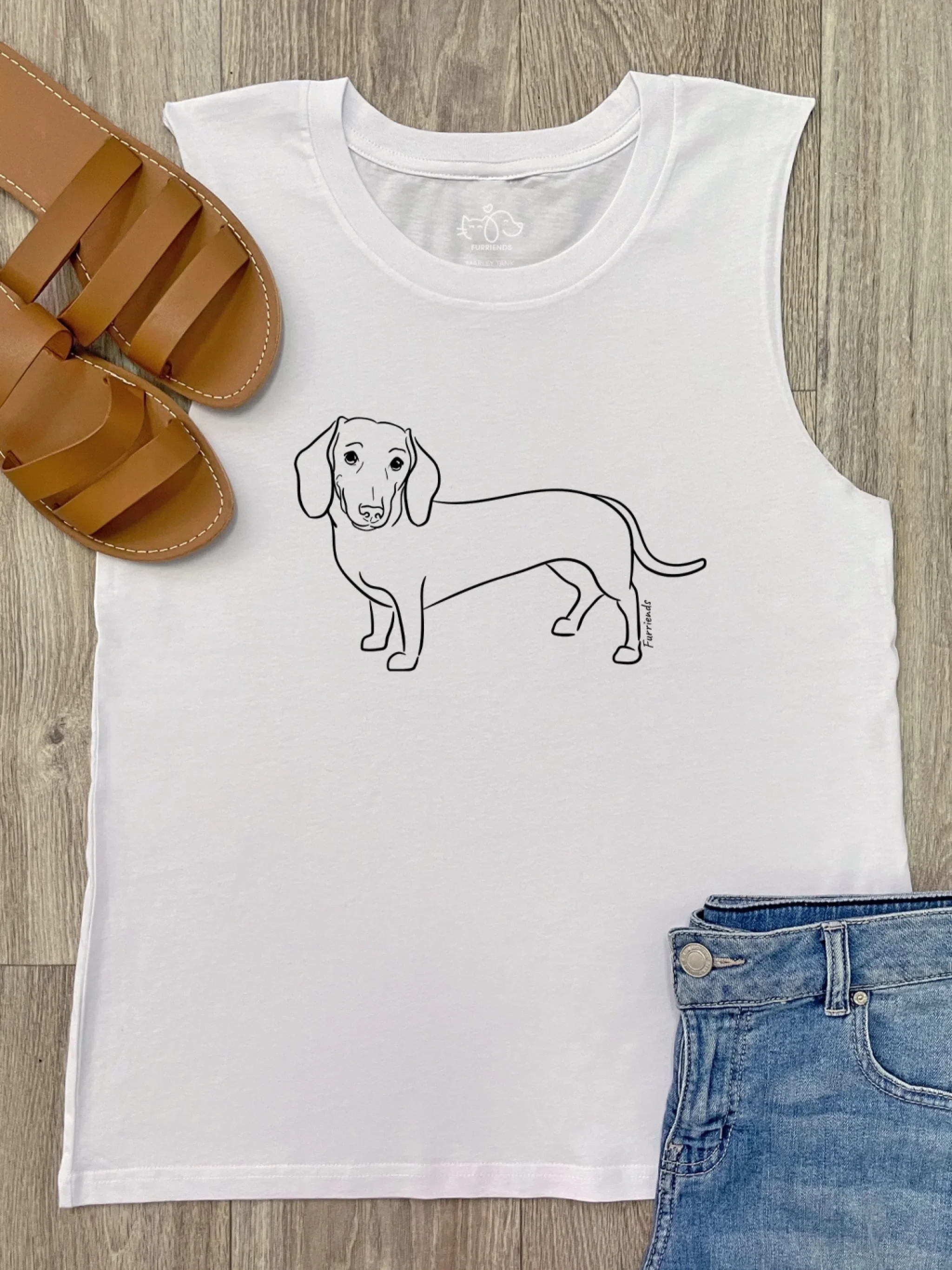 Dachshund Tank Top - Image 2