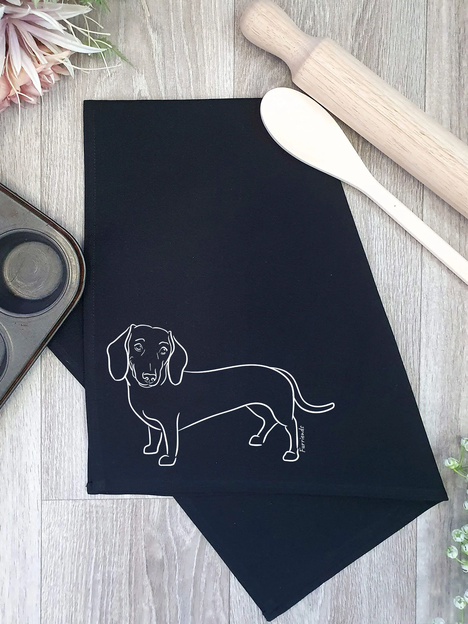 Dachshund Tea Towel - Image 2