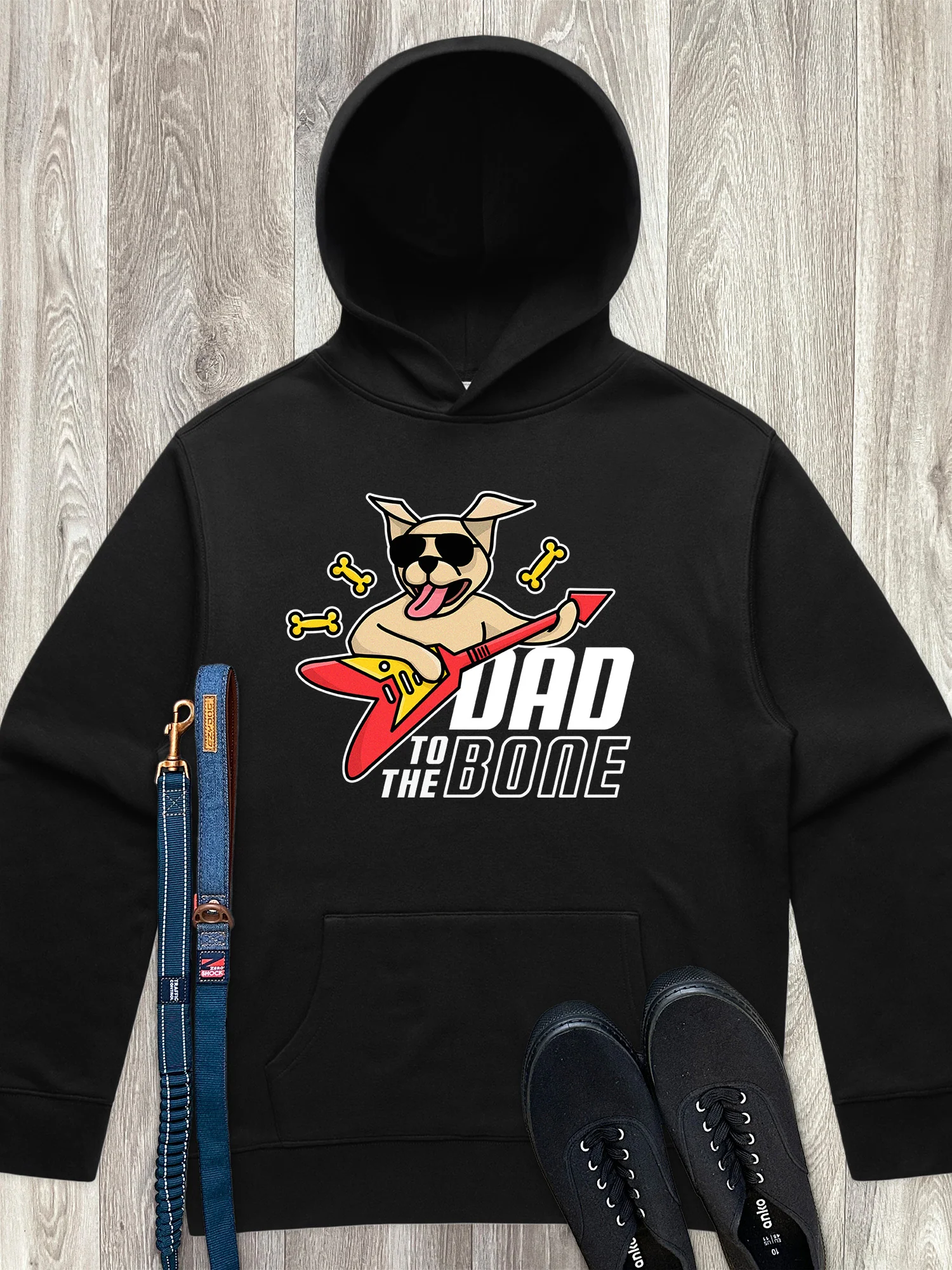 Dad To The Bone Men's Comfort Hood - Image 6