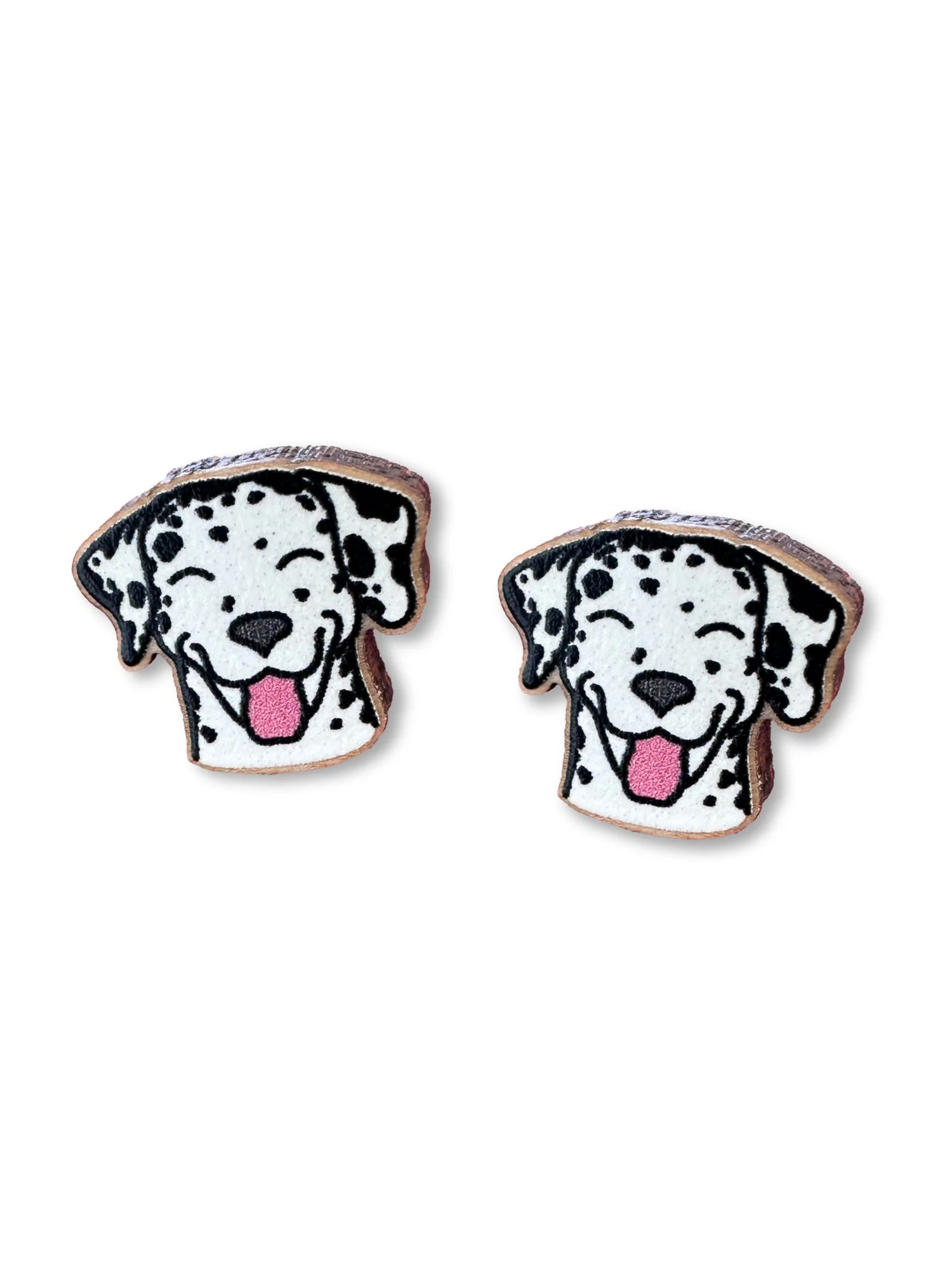 Dalmatian ColourPop Stud Earrings - Image 5