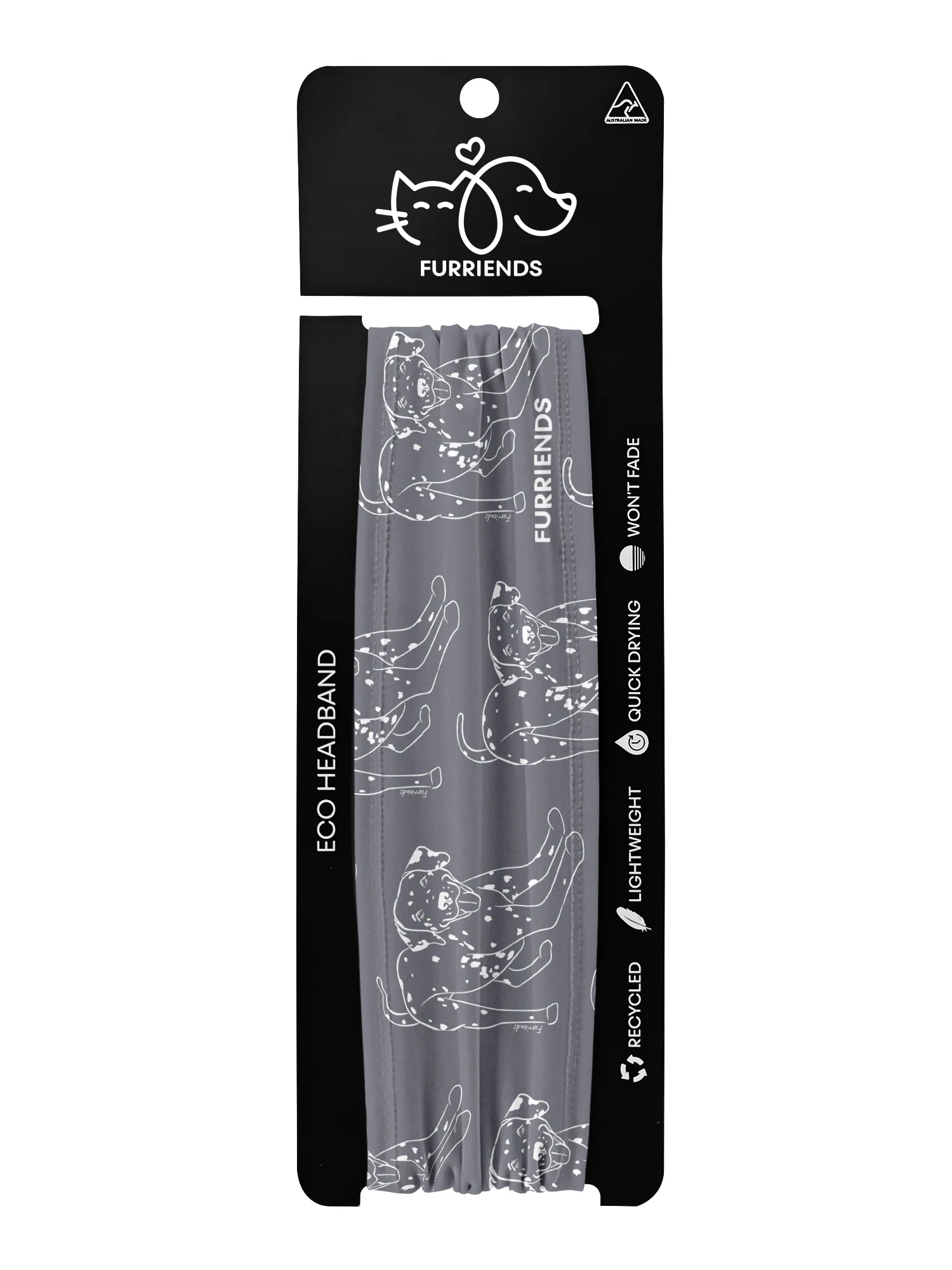 Dalmatian Eco Performance Headband - Image 8