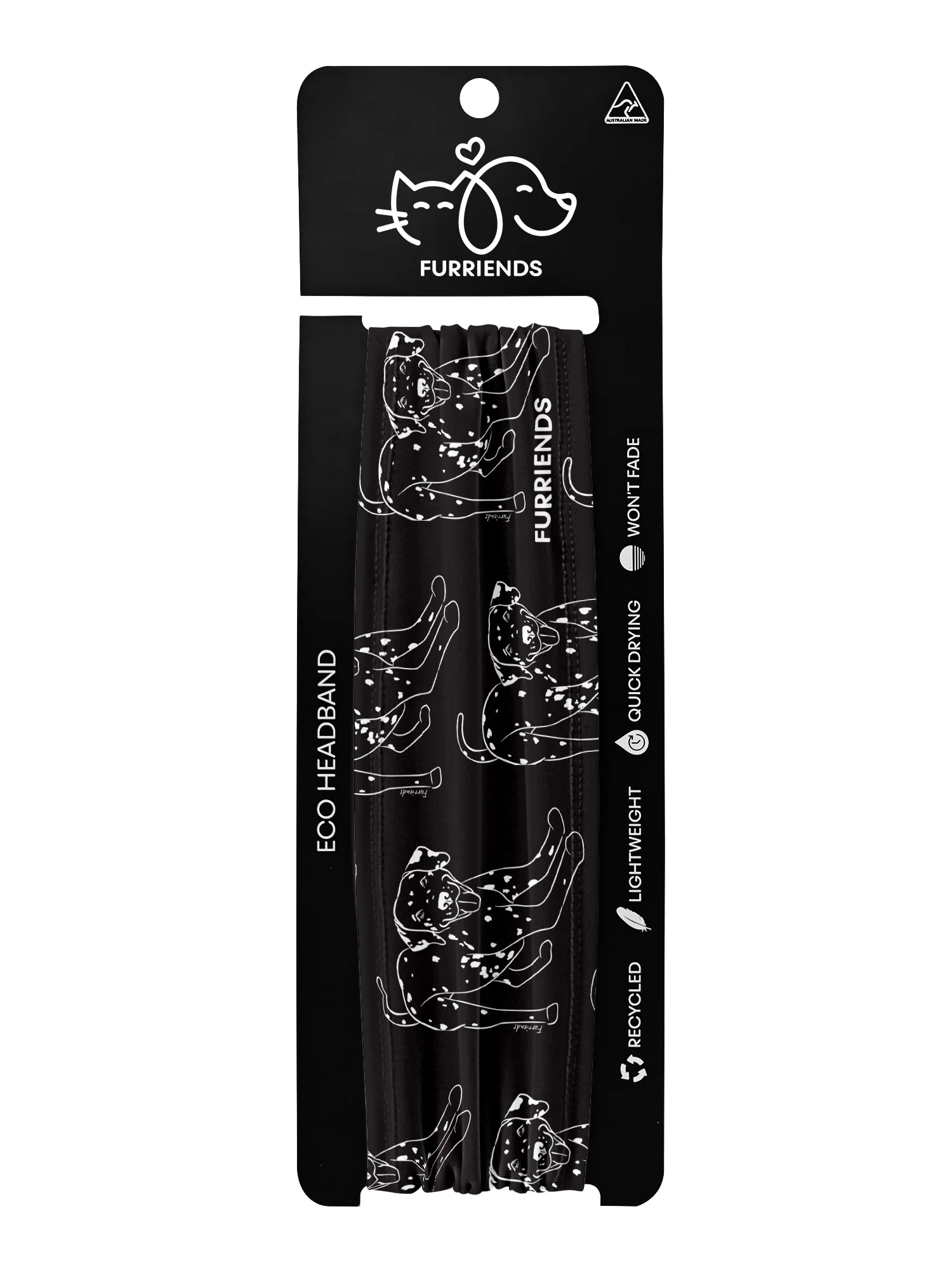 Dalmatian Eco Performance Headband - Image 9