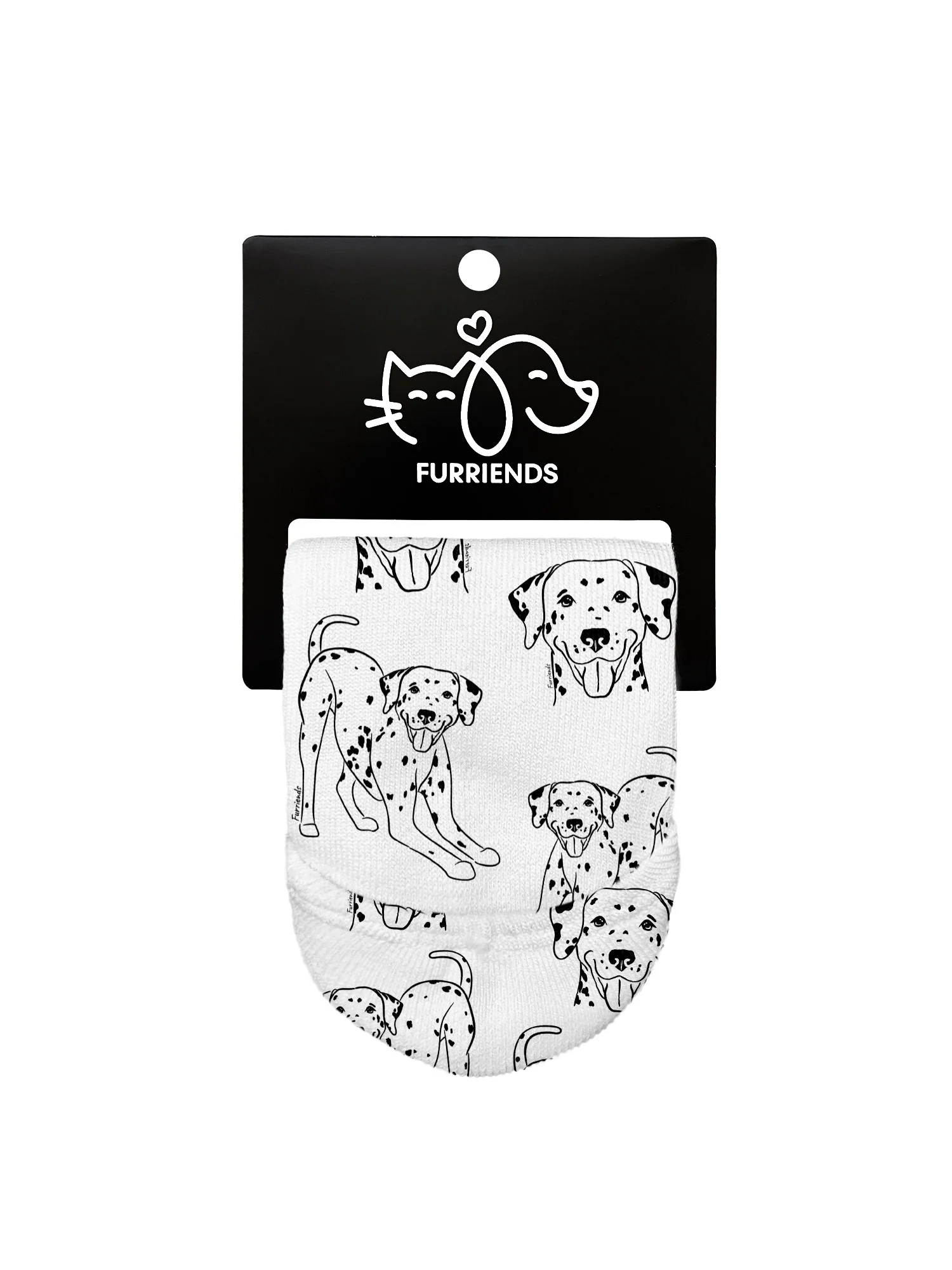 Dalmatian No Show Socks - Image 3