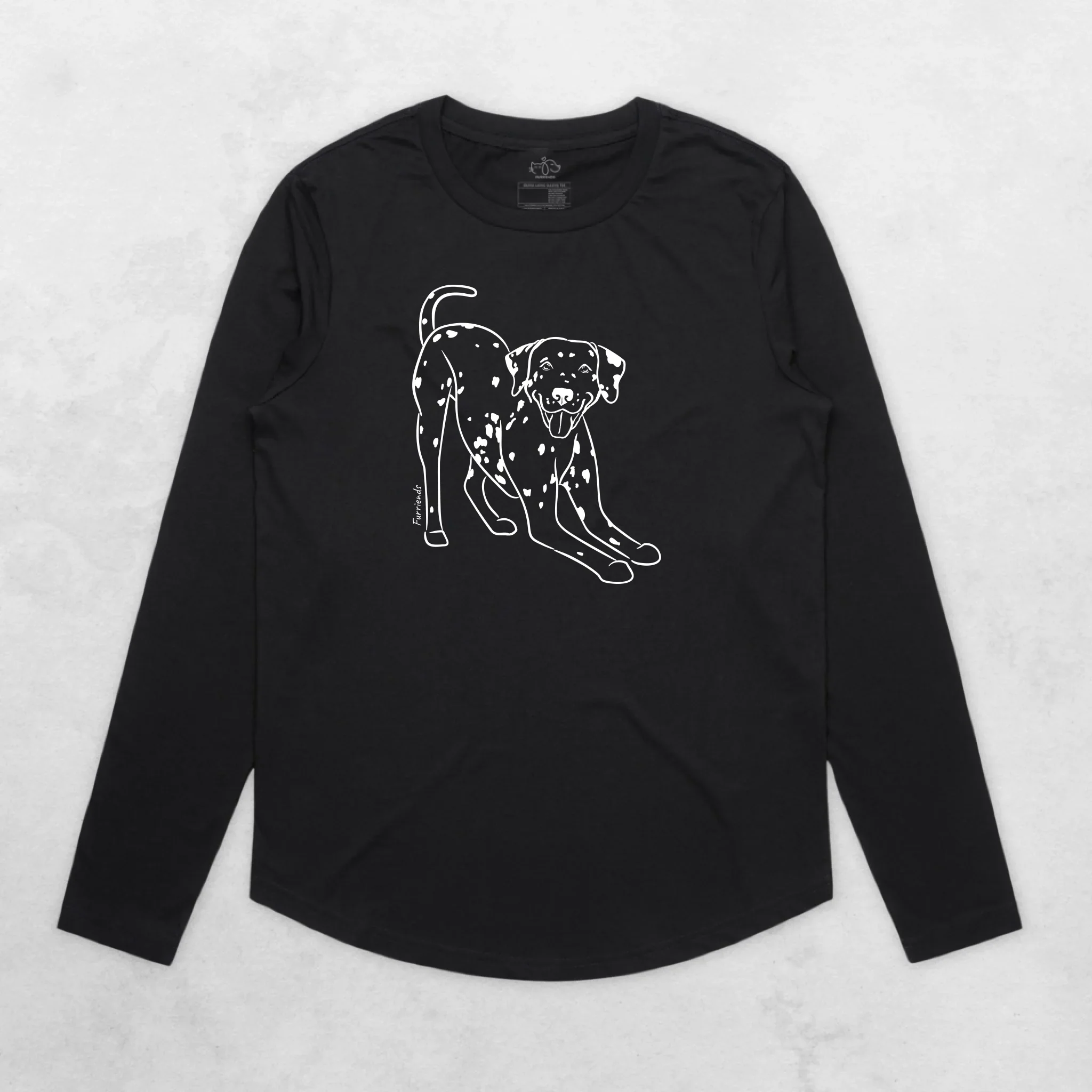 Dalmatian Olivia Women's Long Sleeve T-Shirt - Image 2