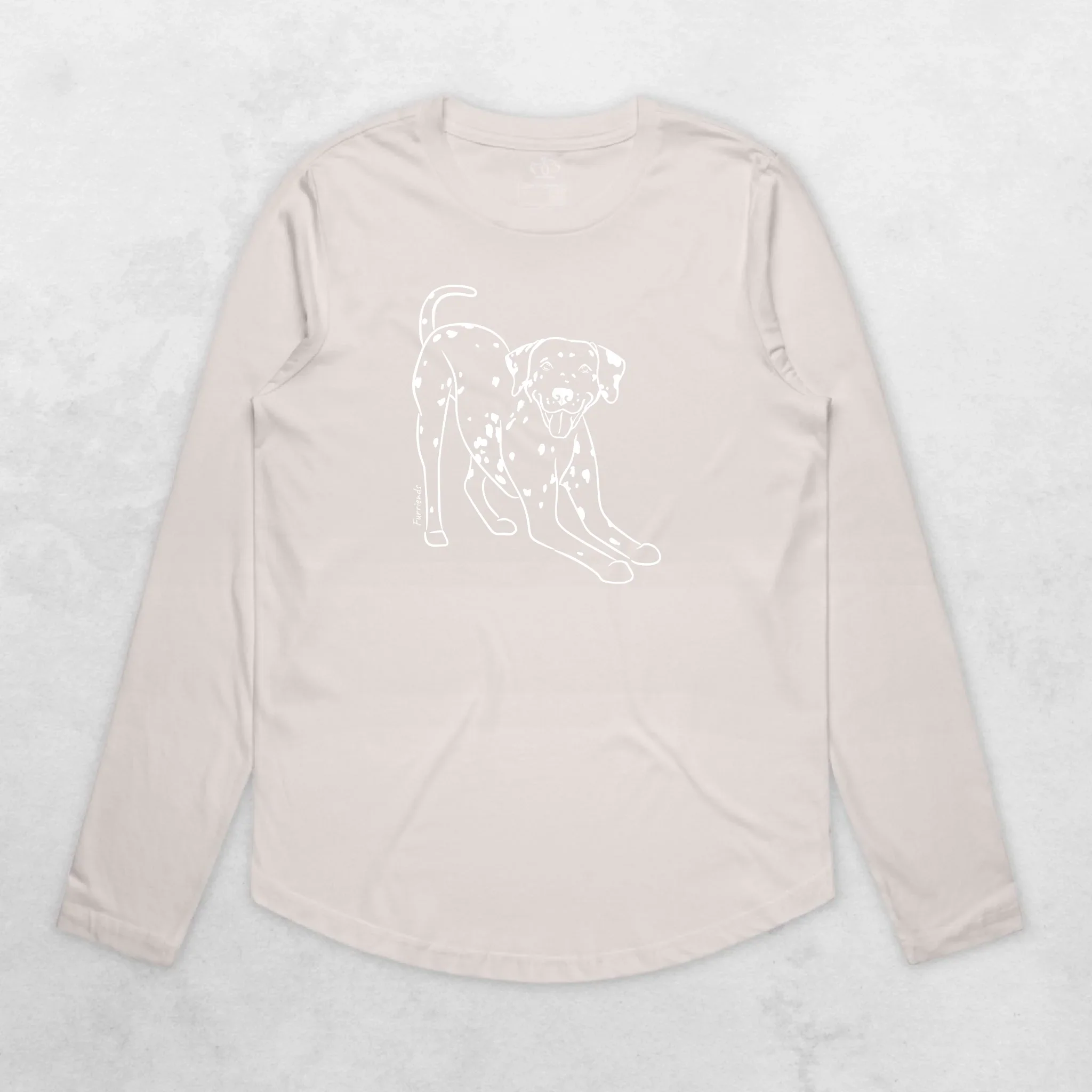 Dalmatian Olivia Women's Long Sleeve T-Shirt - Image 4