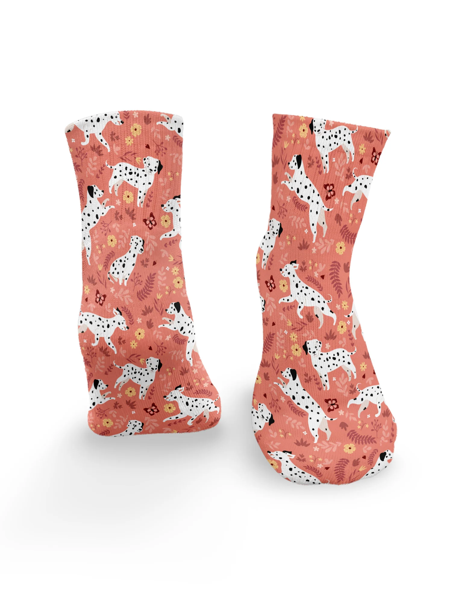 Dalmatian Patch Ankle Socks - Image 2