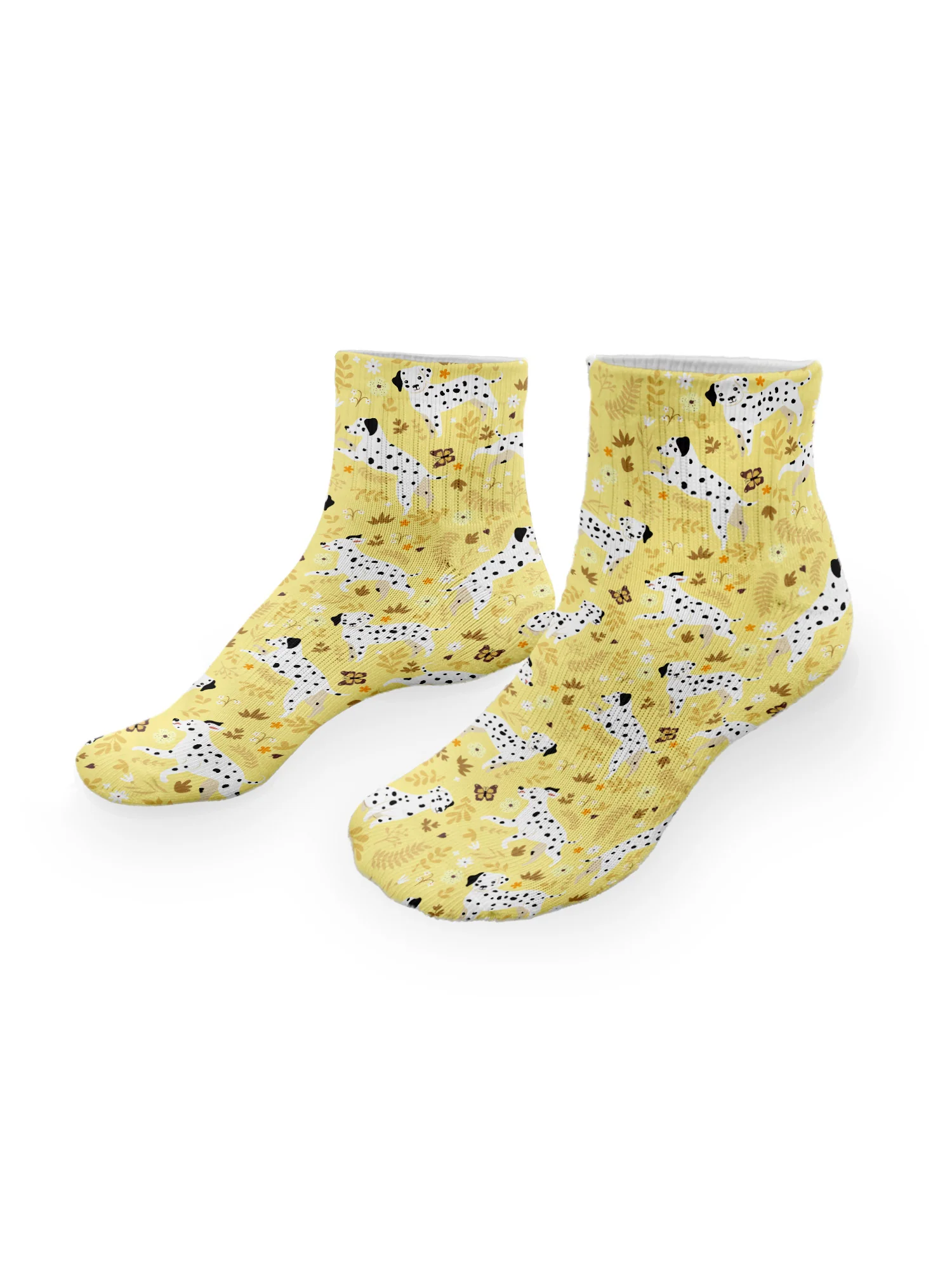 Dalmatian Patch Ankle Socks - Image 4