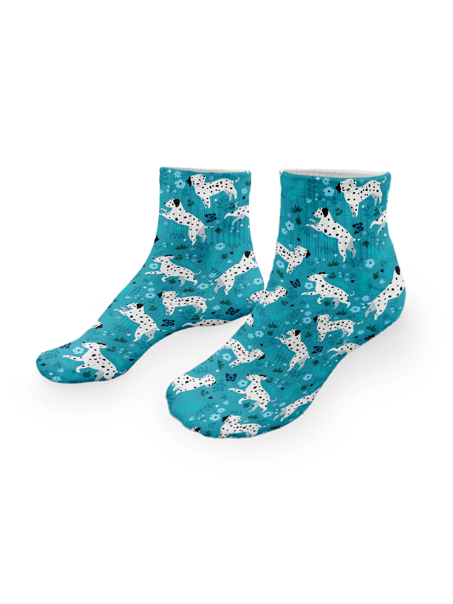 Dalmatian Patch Ankle Socks - Image 6