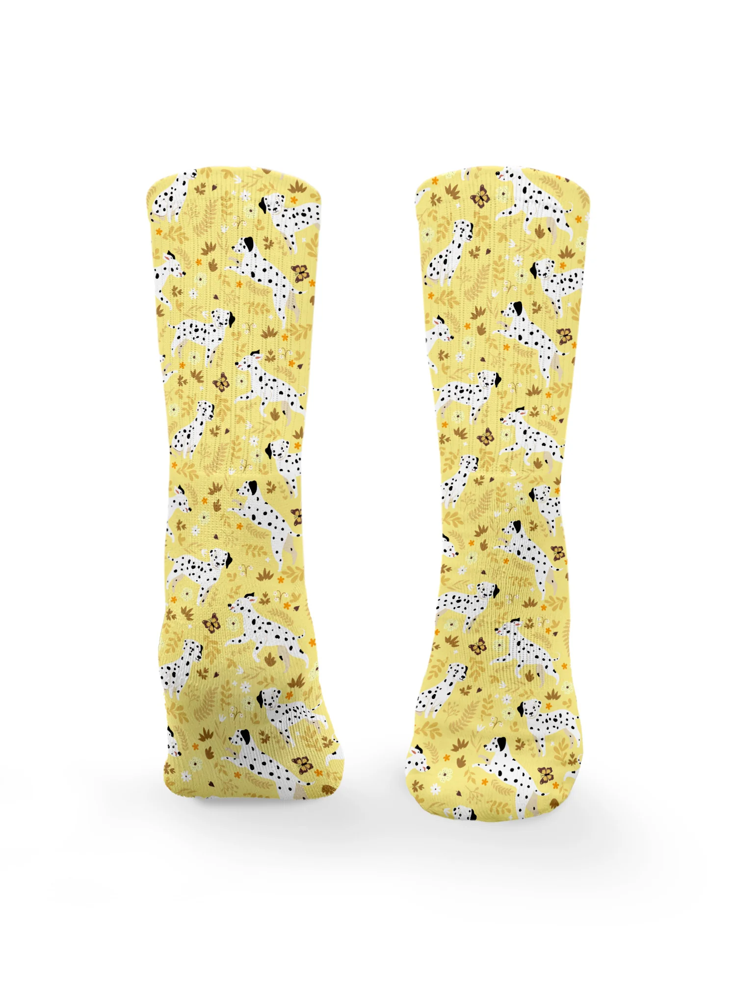 Dalmatian Patch Crew Socks - Image 2