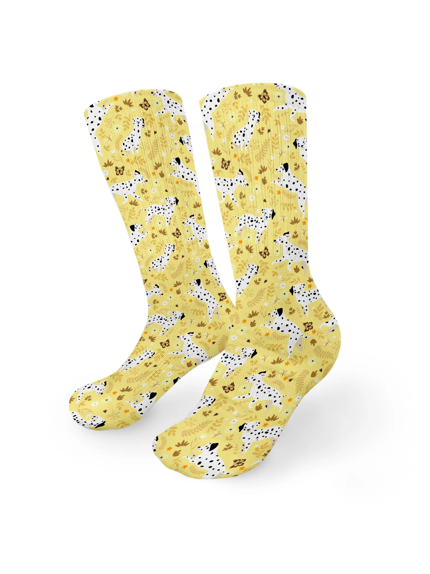 Dalmatian Patch Crew Socks - Image 5