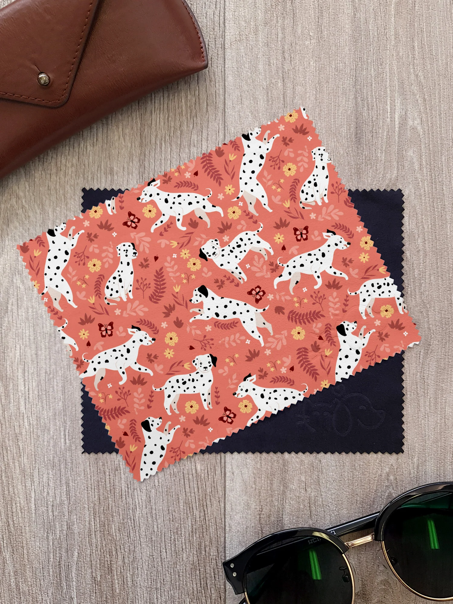 Dalmatian Patch Microfibre Suede Glasses Cleaning Cloths (Twinpack) - Image 3