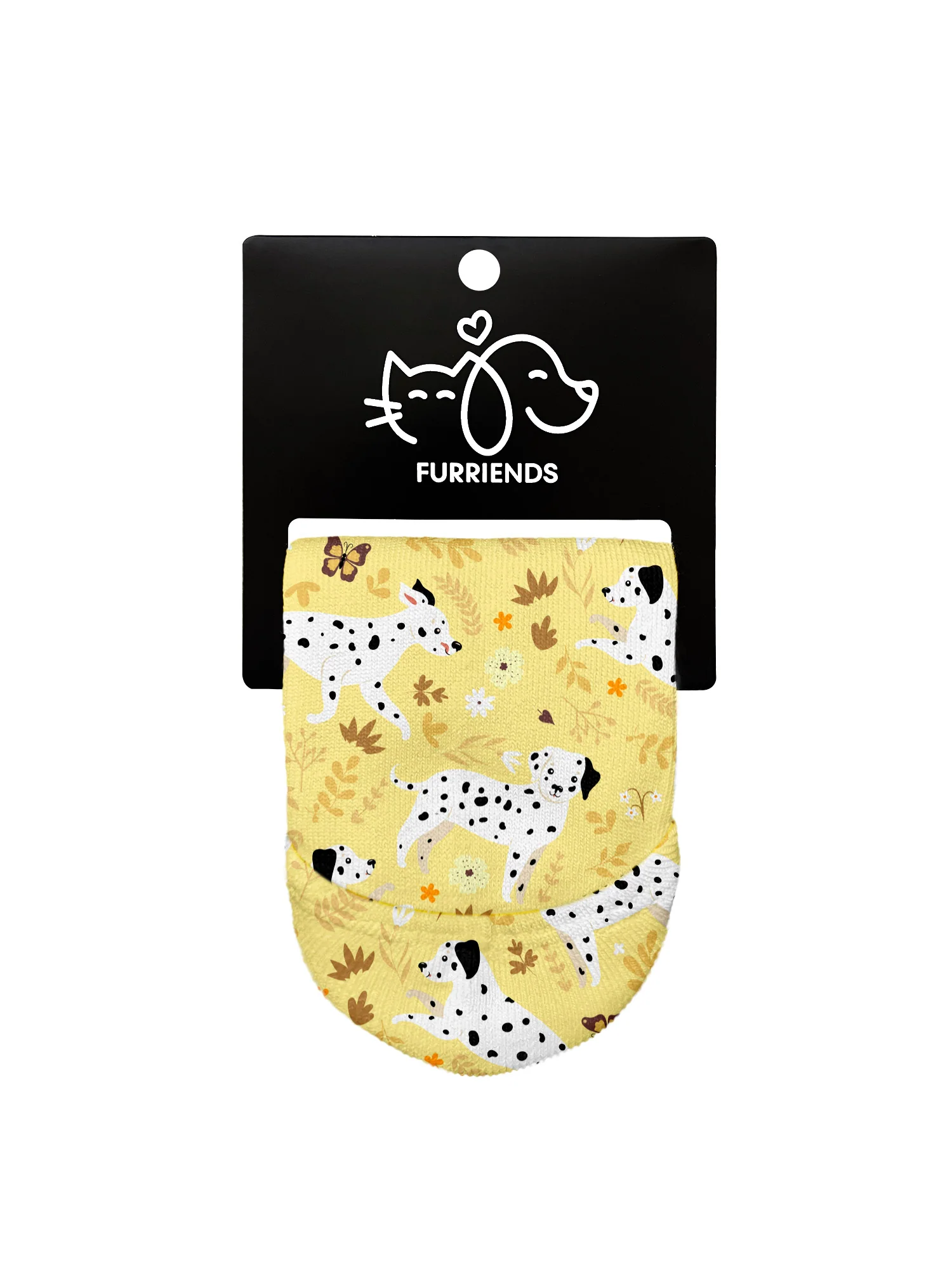 Dalmatian Patch No Show Socks - Image 9