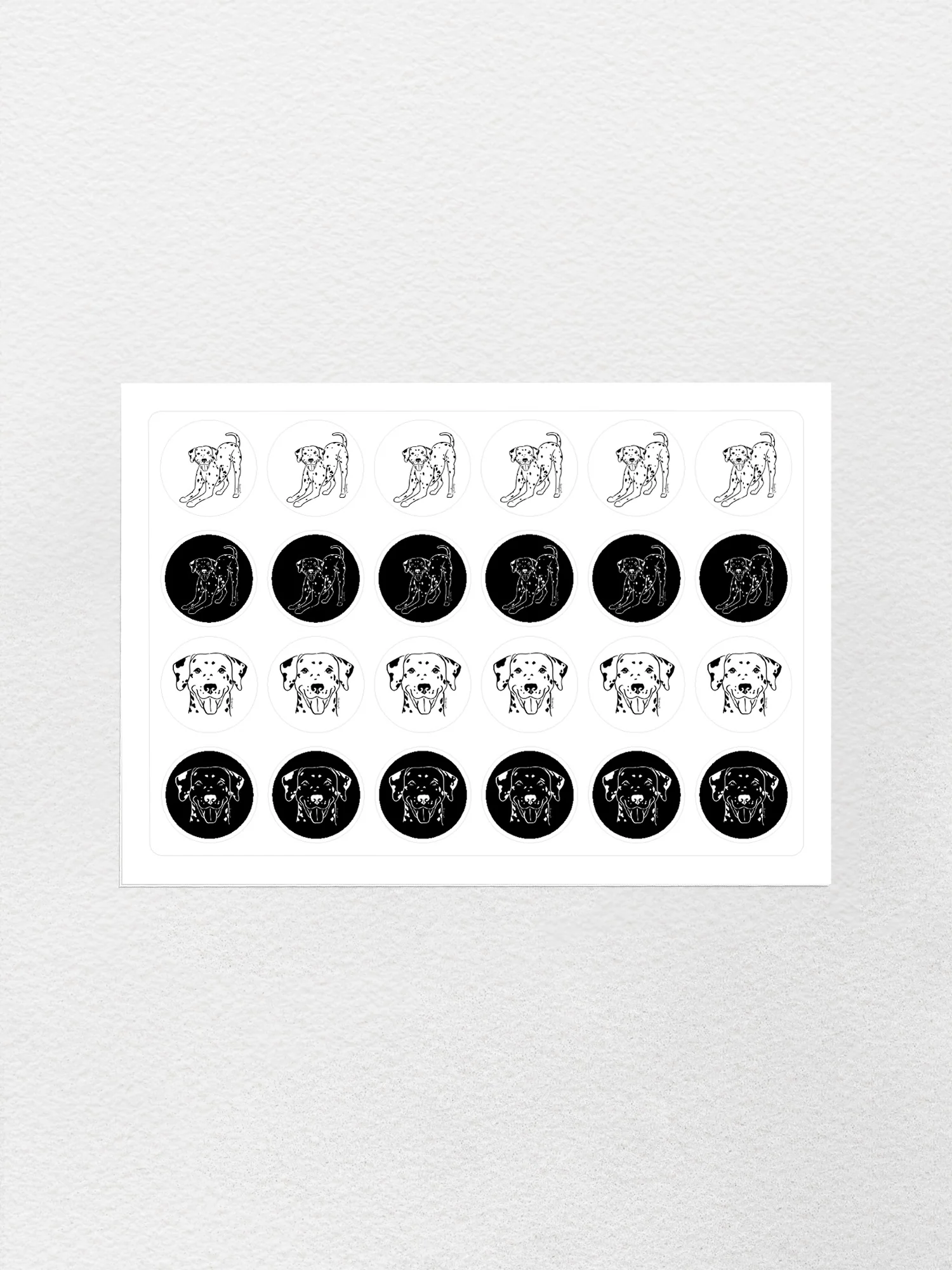 Dalmatian Sticker Sheet - Image 2