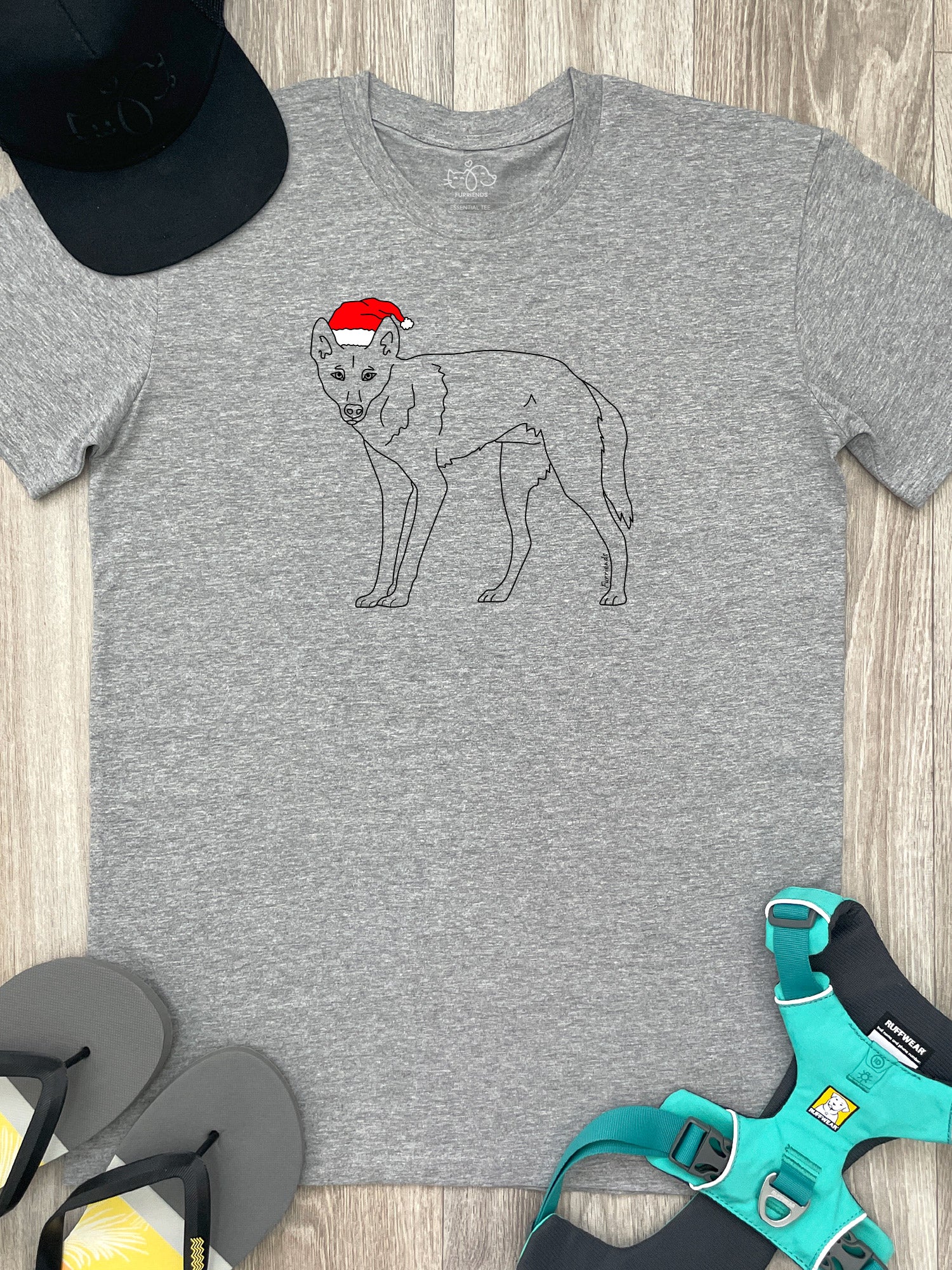 Dingo Christmas Edition Essential Unisex Tee - Image 4