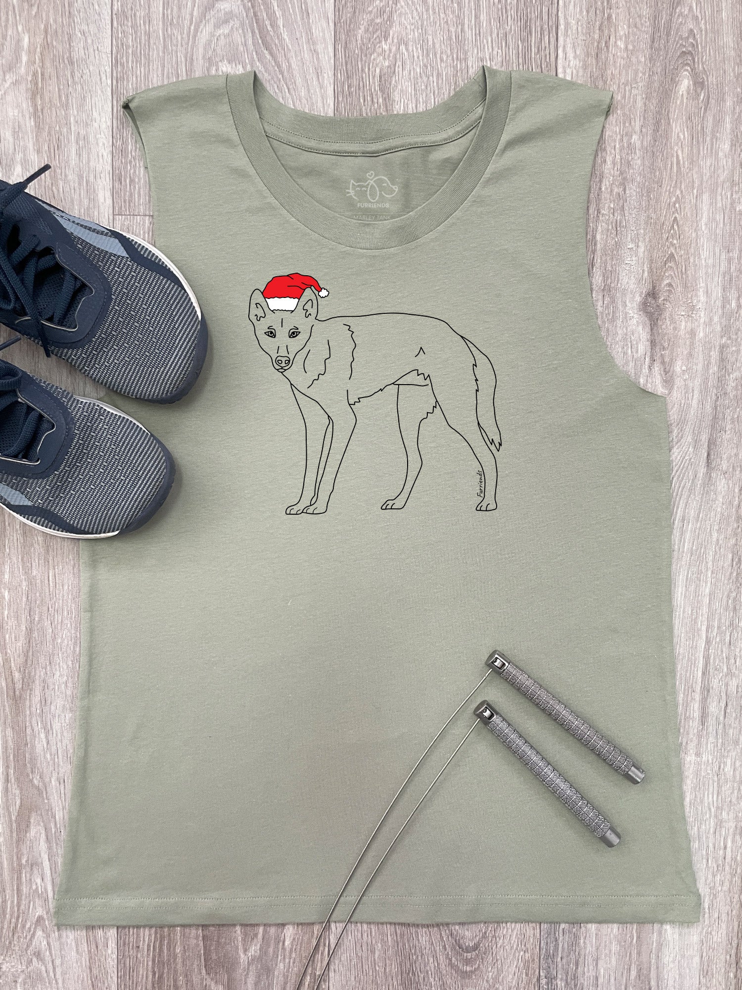 Dingo Christmas Edition Marley Tank - Image 3
