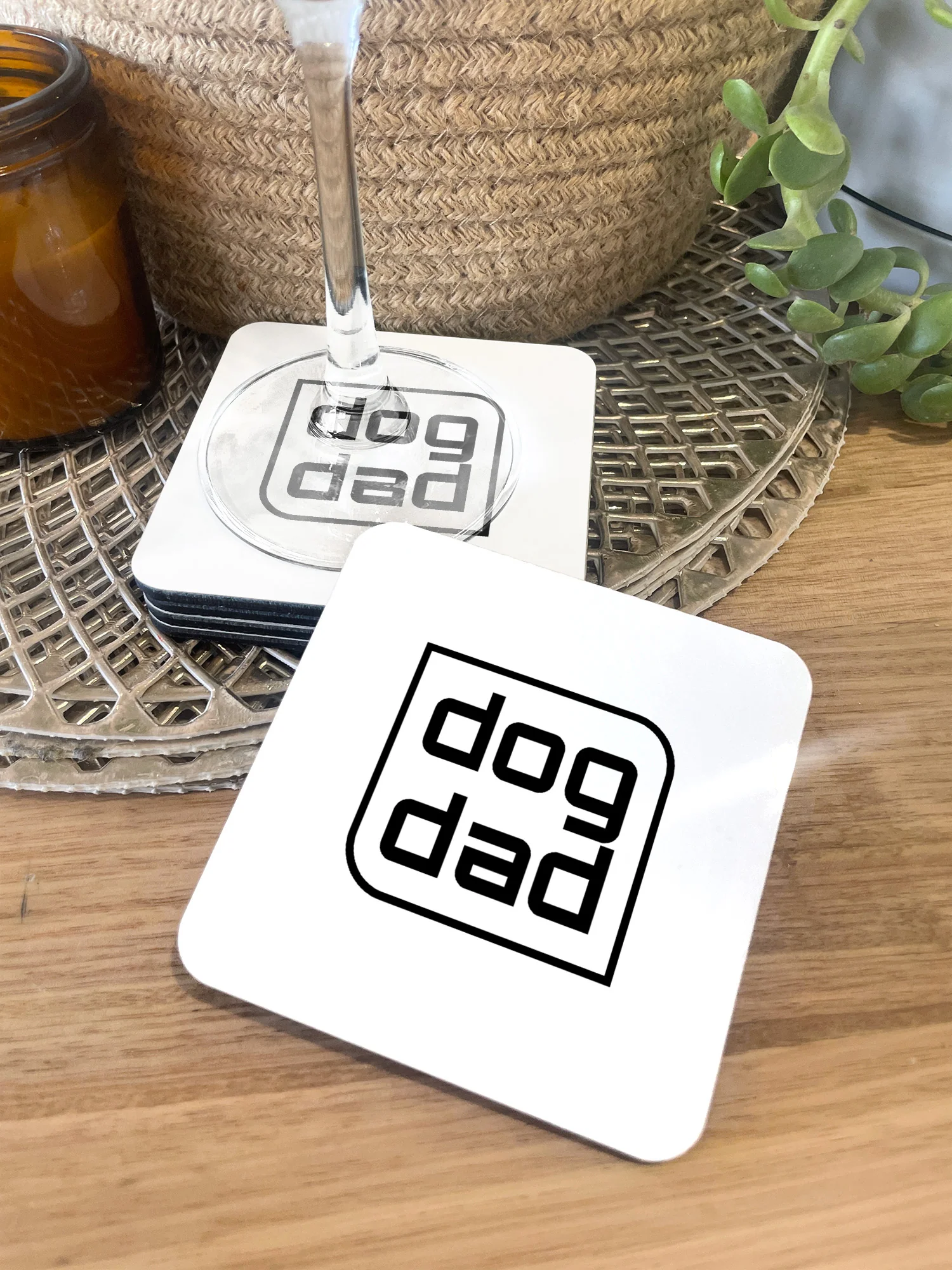 Dog Dad Coaster - Image 4