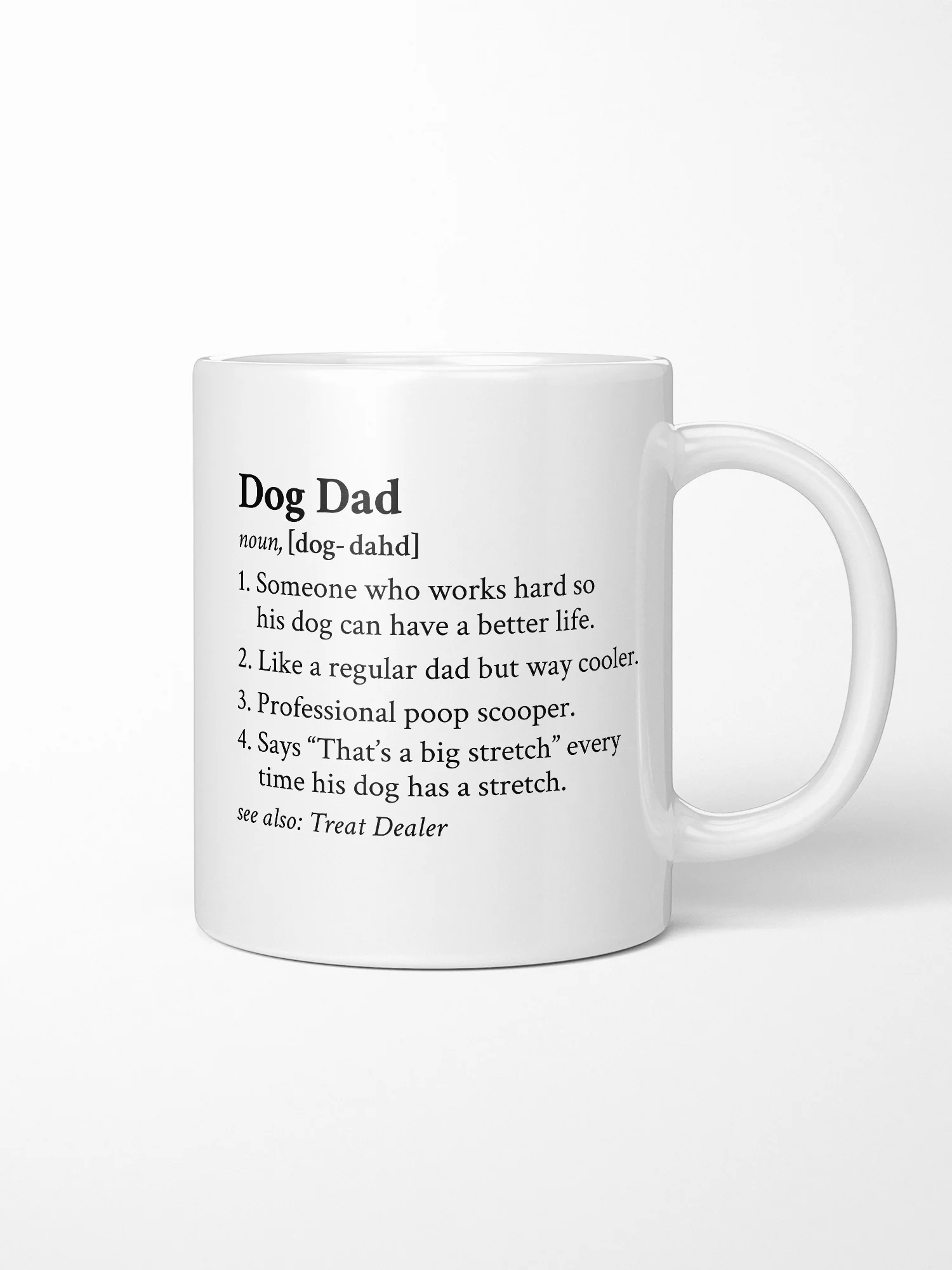 Dog Dad Definition Ceramic Mug - Image 2