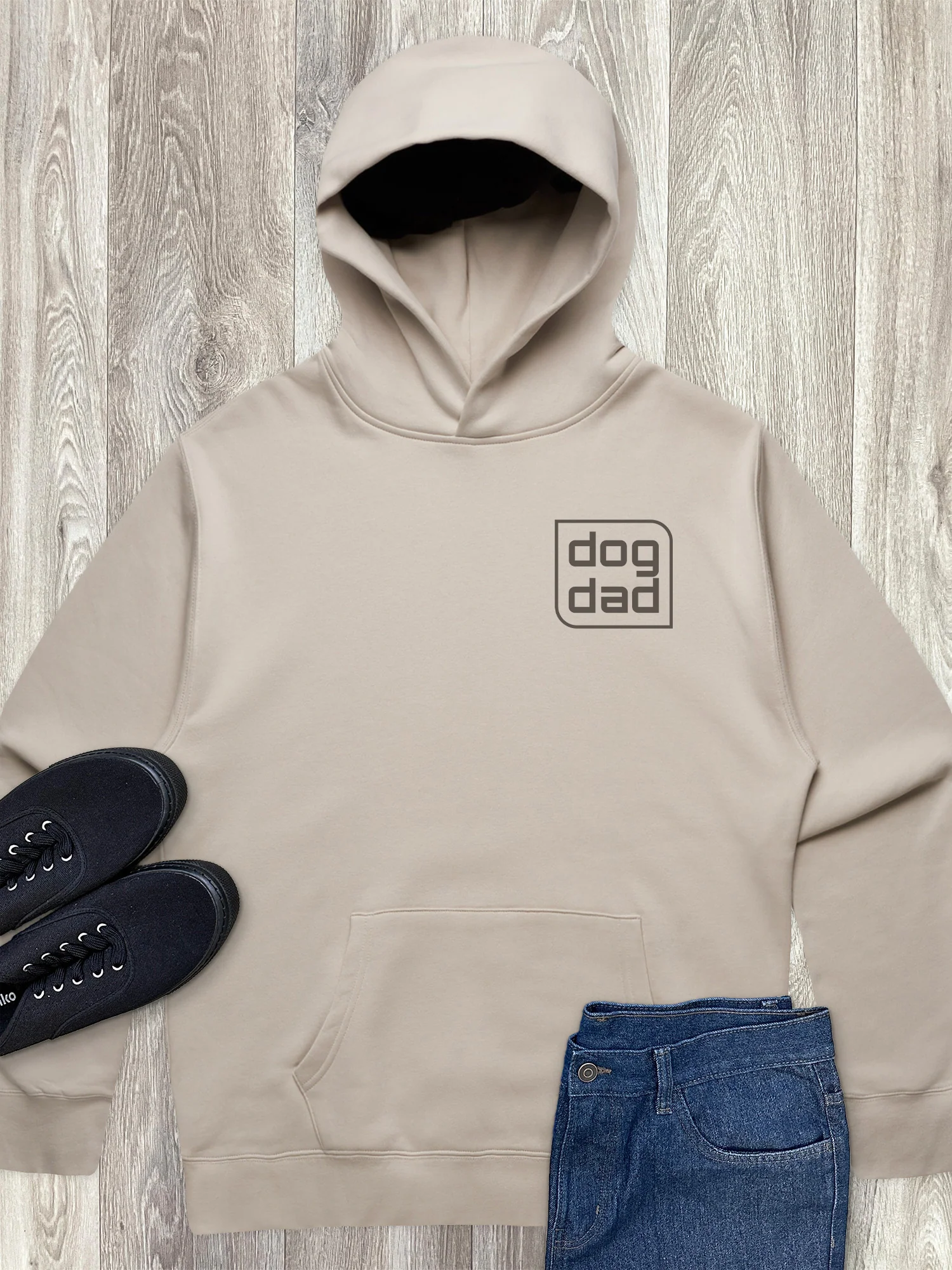 Dog Dad Men's Comfort Hood - Image 6