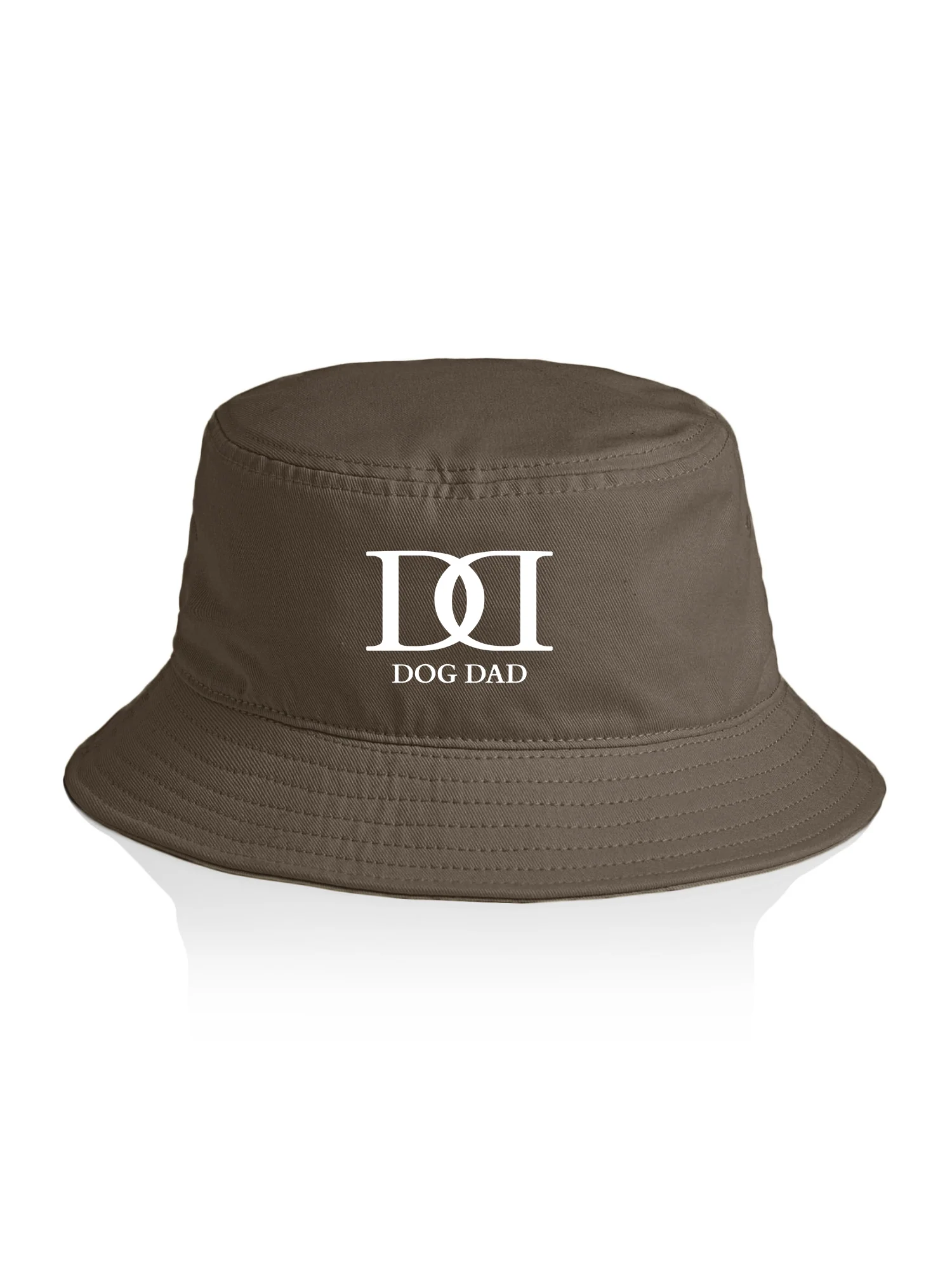 Dog Dad Monogram Bucket Hat - Image 4