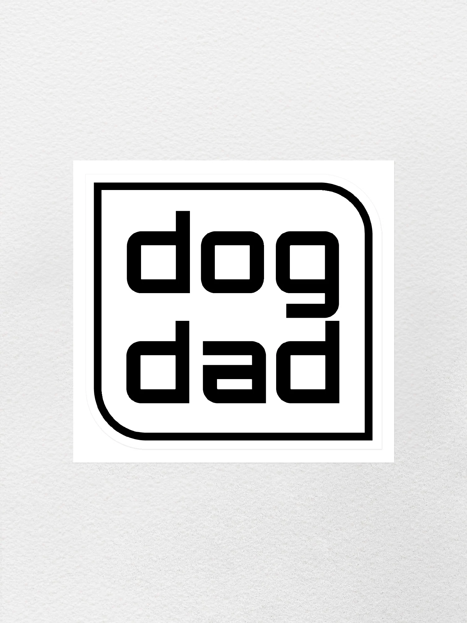 Dog Dad Sticker - Image 4