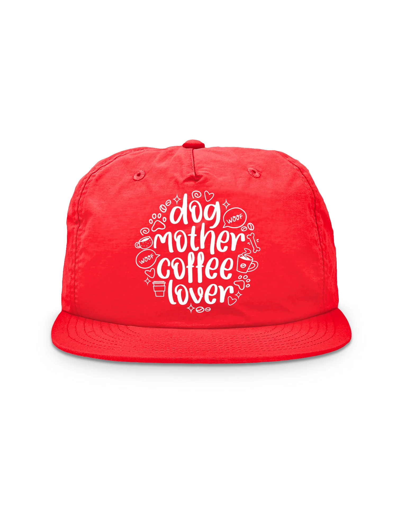 Dog Mother Coffee Lover Quick-Dry Cap - Image 3