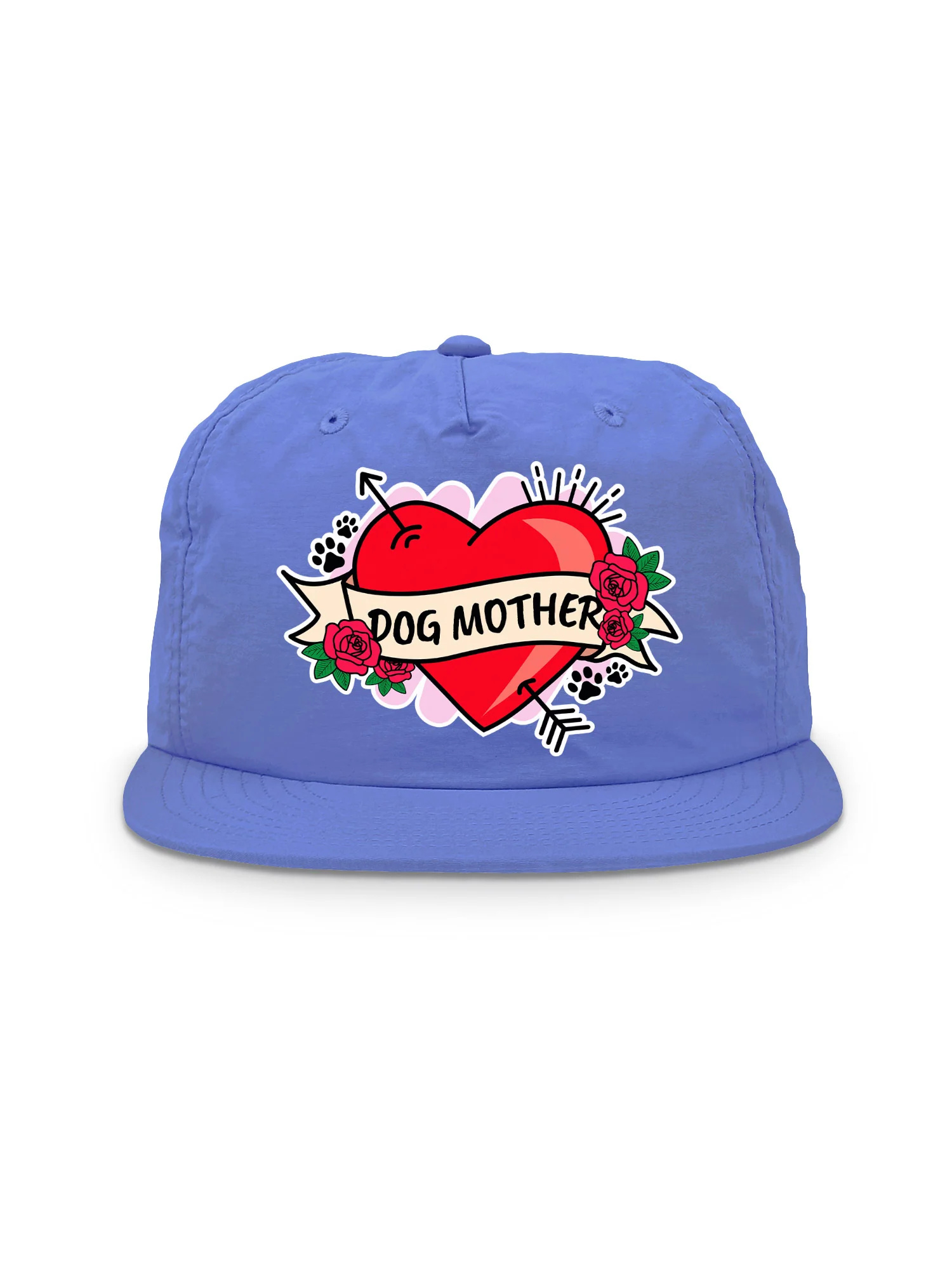 Dog Mother Heart Tattoo Quick-Dry Cap - Image 2