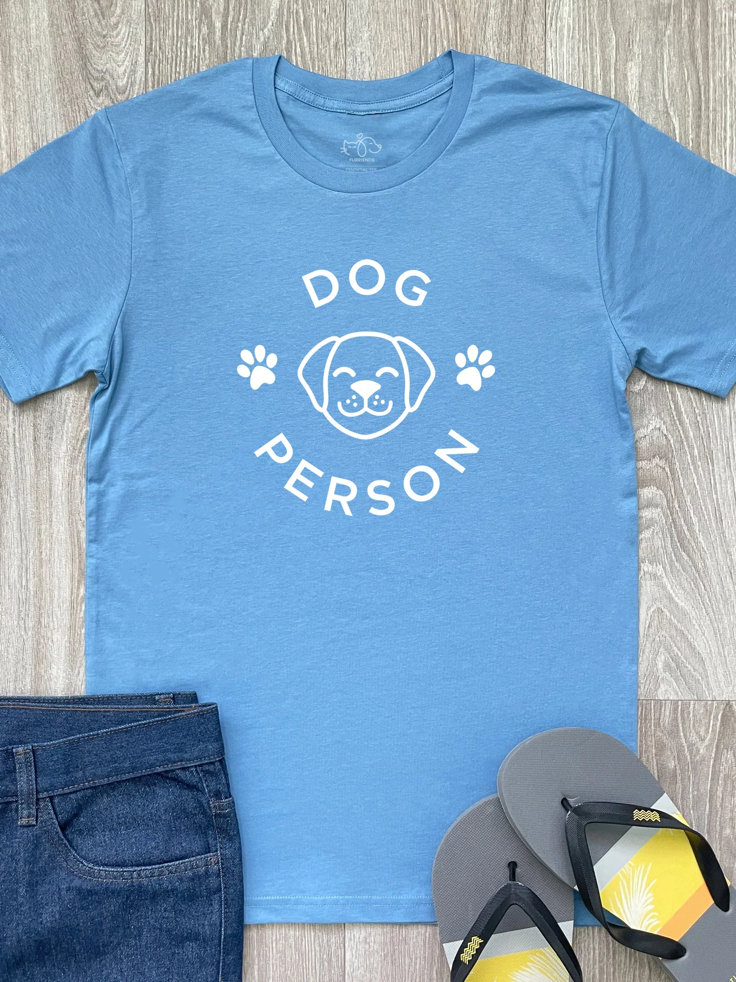 Dog Person Essential Unisex Tee - Image 10