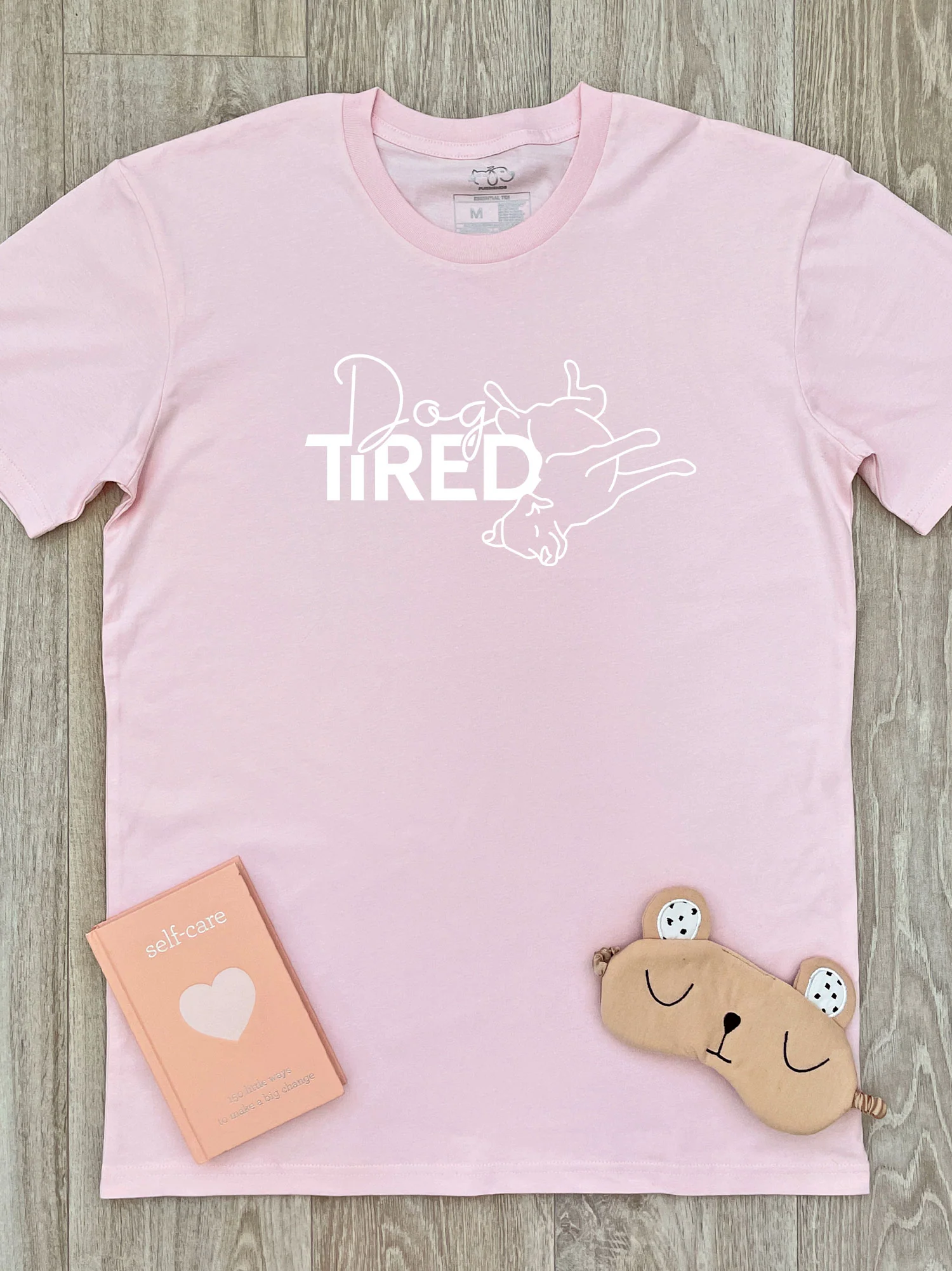 Dog Tired Essential Unisex Tee - Image 3