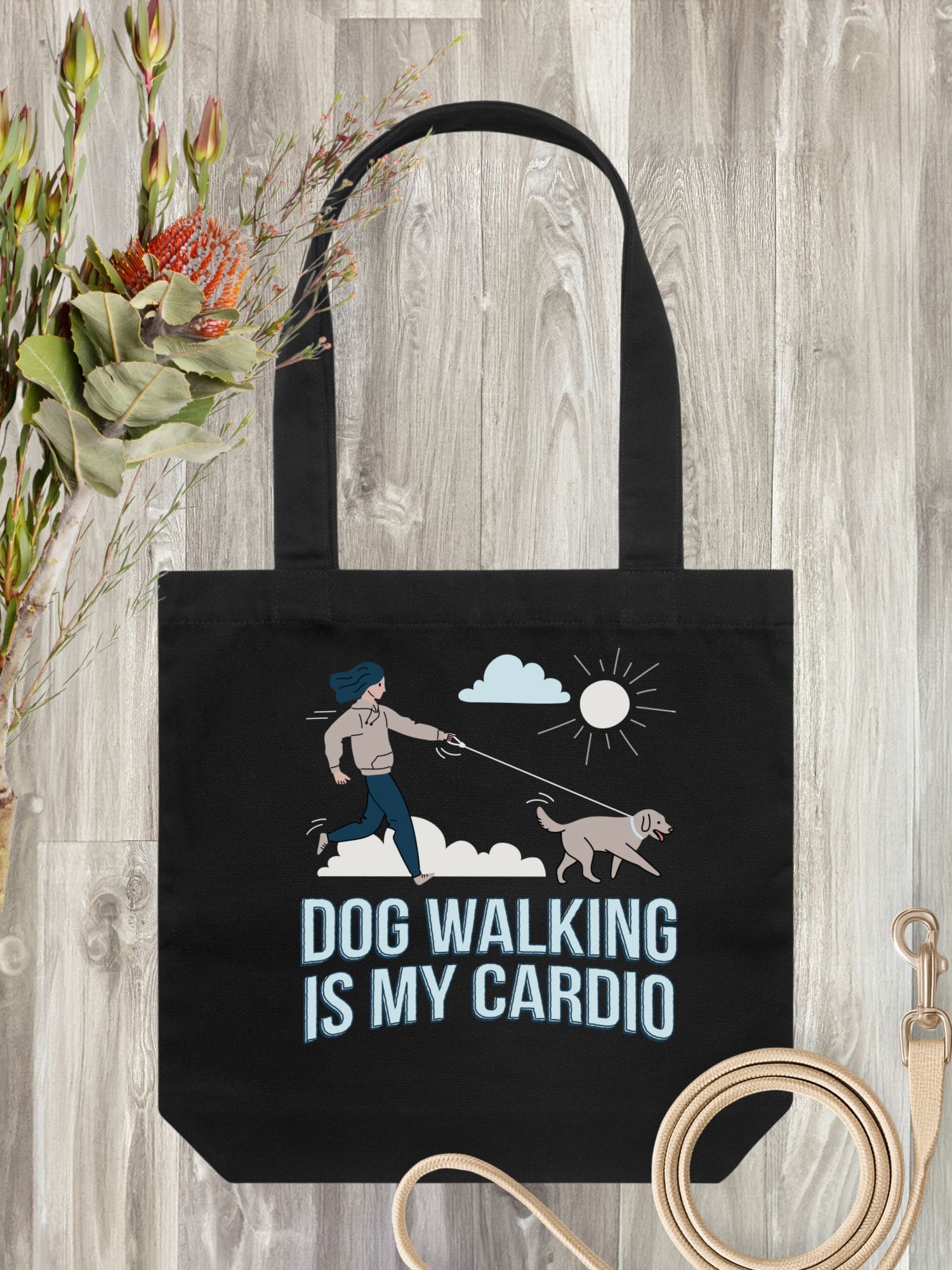 Dog Walking Is My Cardio Edith Tote - Image 2