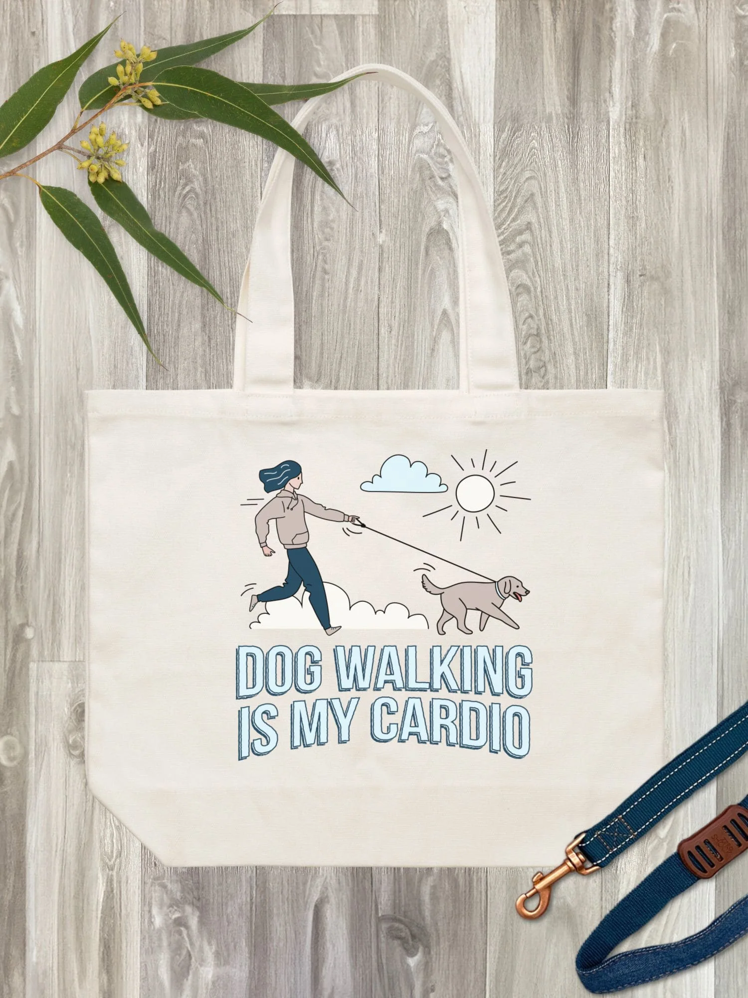 Dog Walking Is My Cardio Stella Tote - Image 2