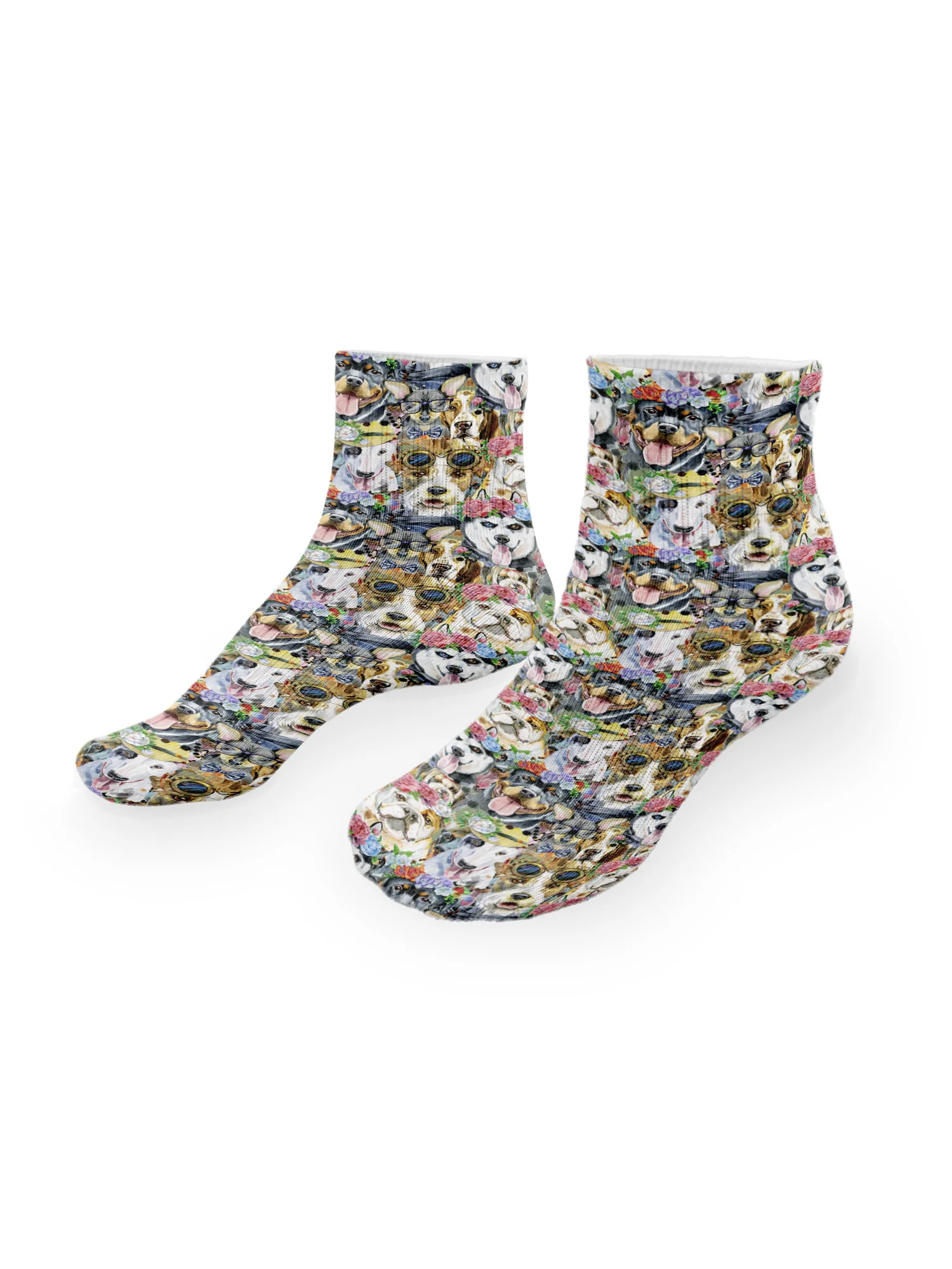 Doggos In Disguise Ankle Socks - Image 3