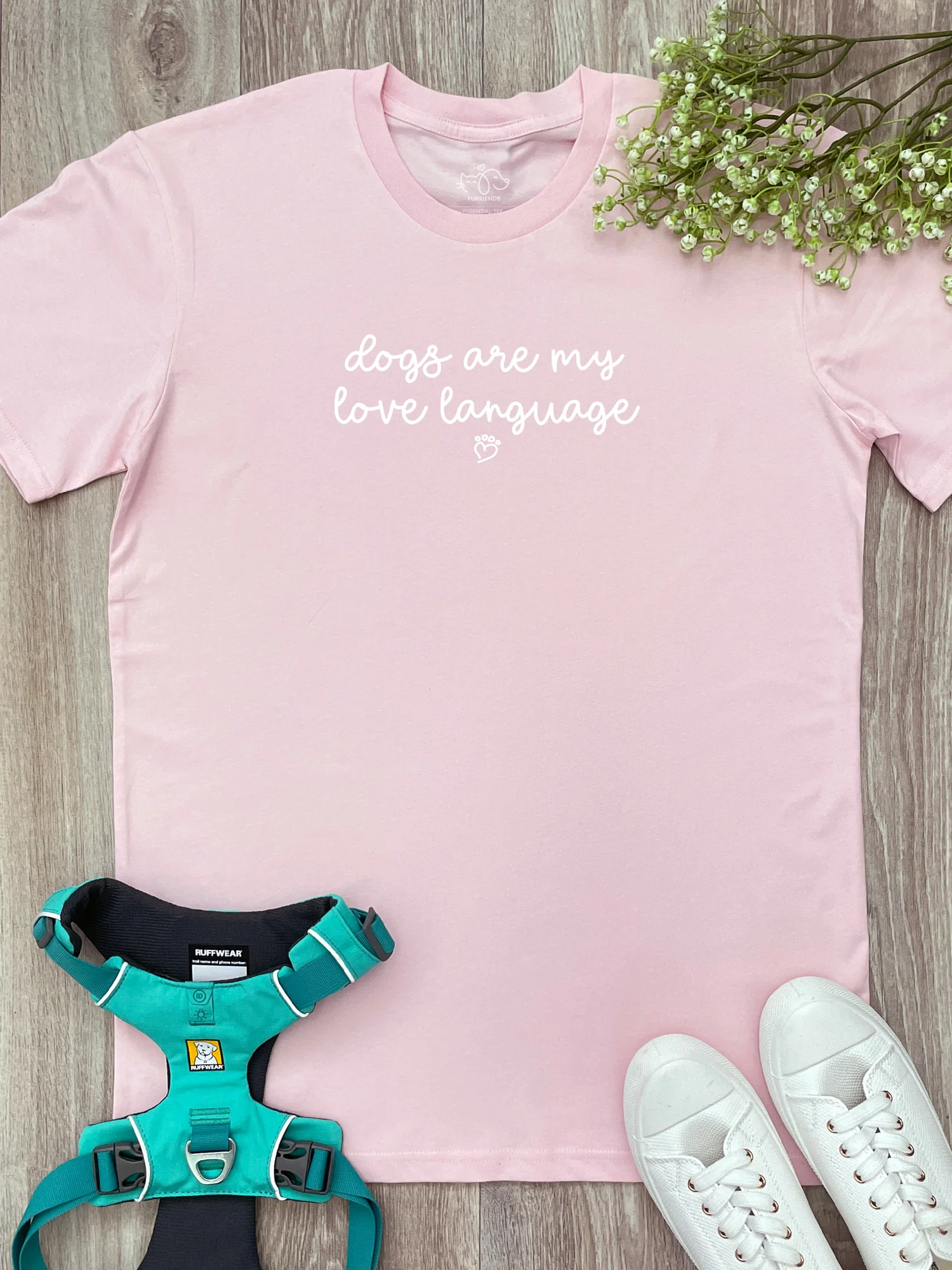 Dogs Are My Love Language Essential Unisex Tee - Image 2
