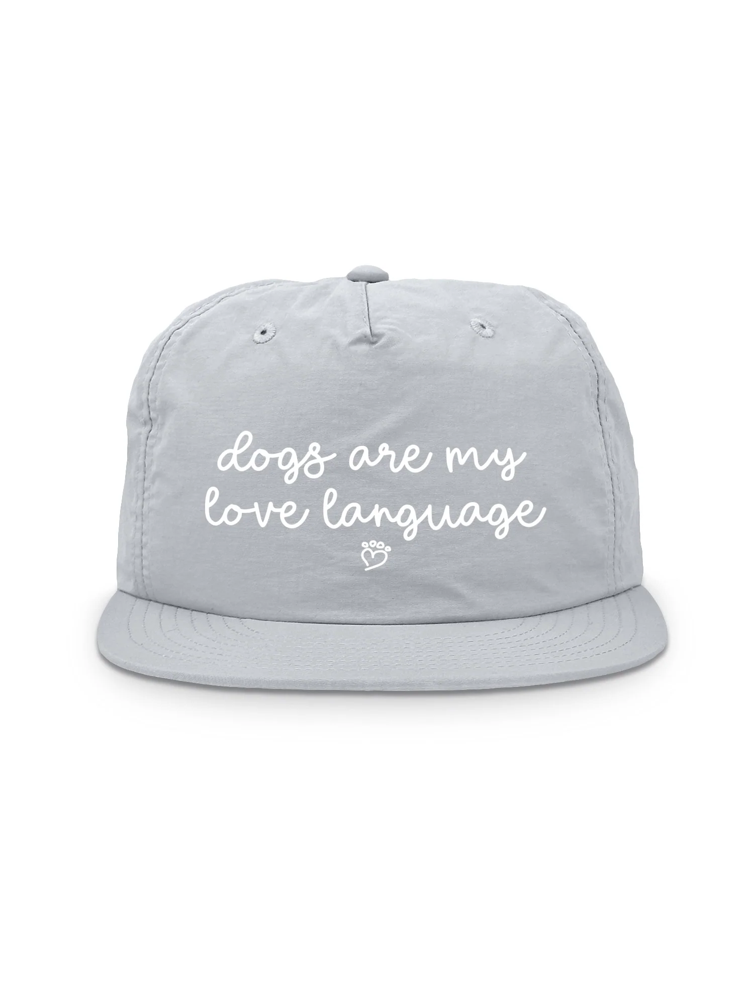 Dogs Are My Love Language Quick-Dry Cap - Image 3