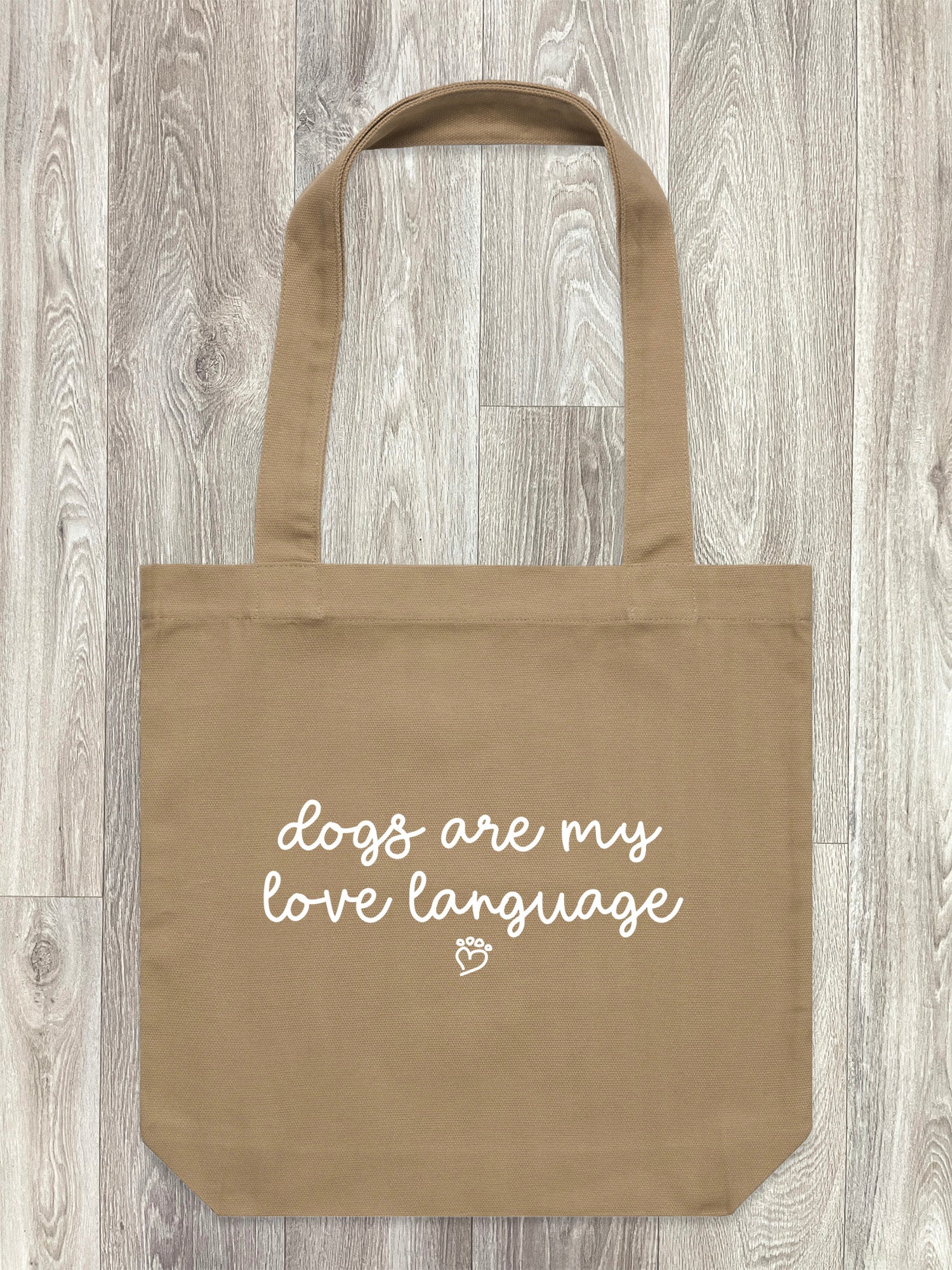Dogs Are My Love Language Edith Tote Bag - Image 6