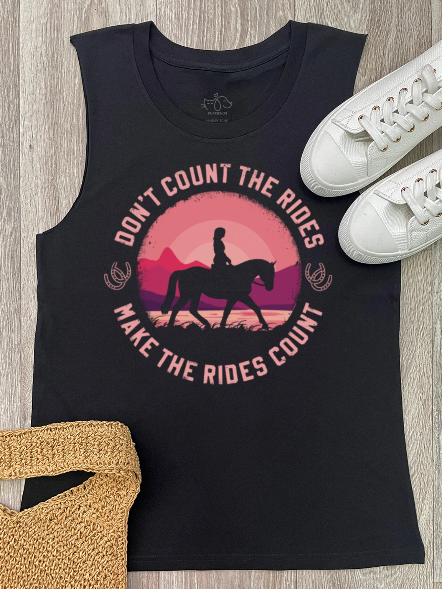 Don't Count The Rides Marley Tank - Image 3