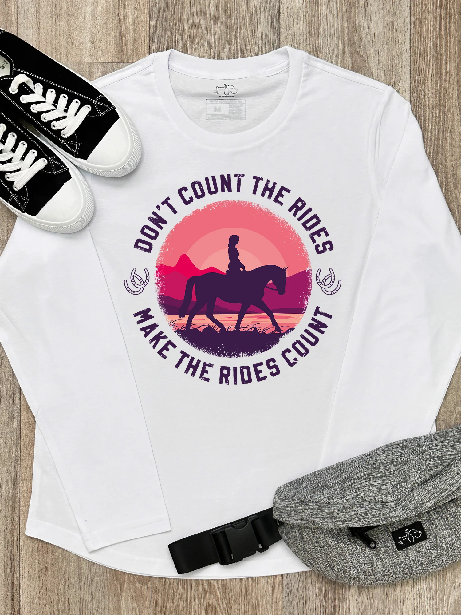 Don't Count The Rides Olivia Long Sleeve Tee - Image 2