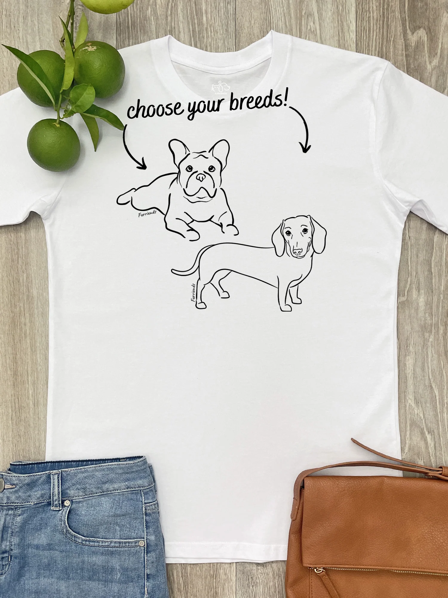Dual Breed Customisable Essential Unisex Tee - Image 5