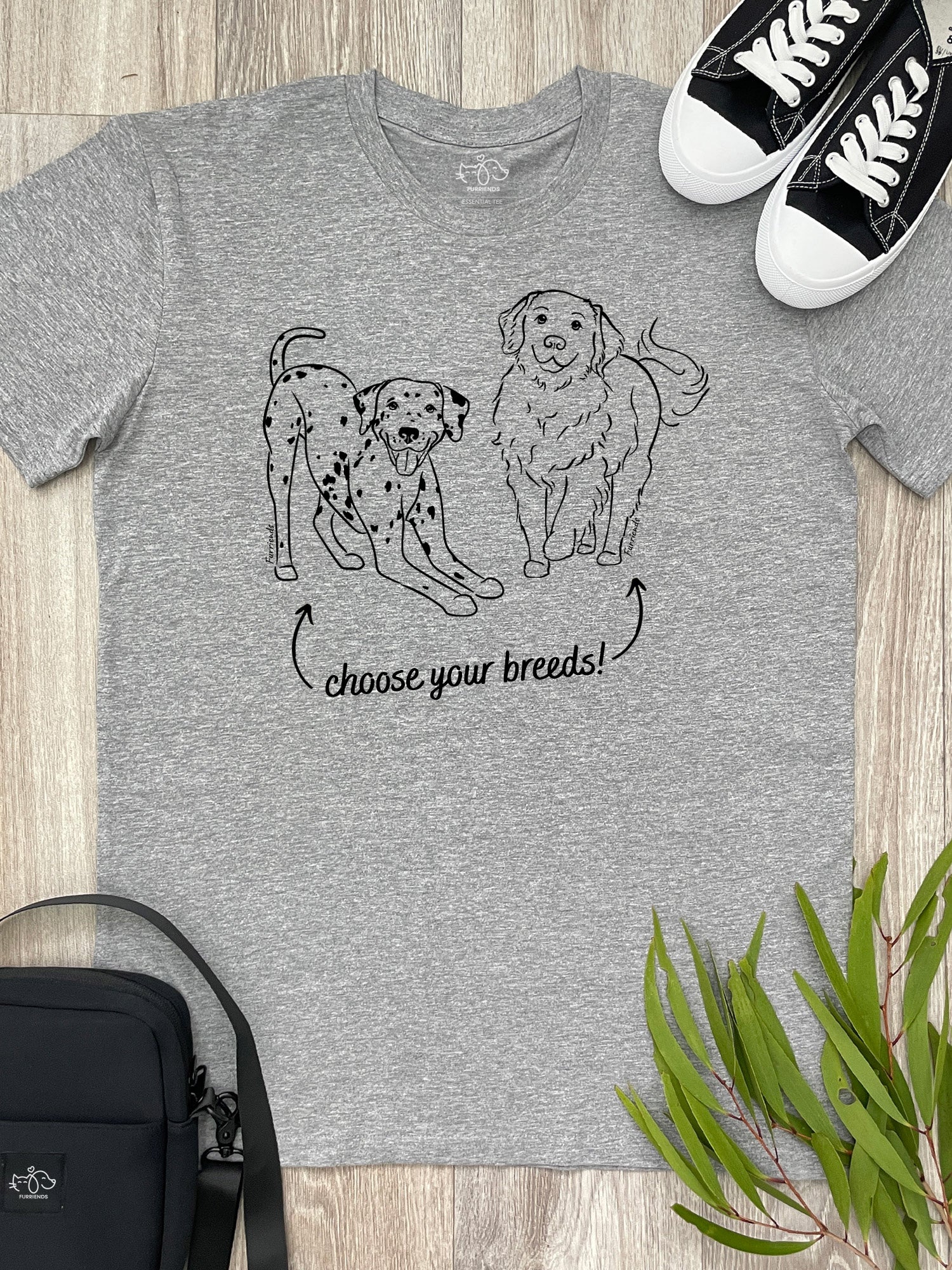 Dual Breed Customisable Essential Unisex Tee - Image 9