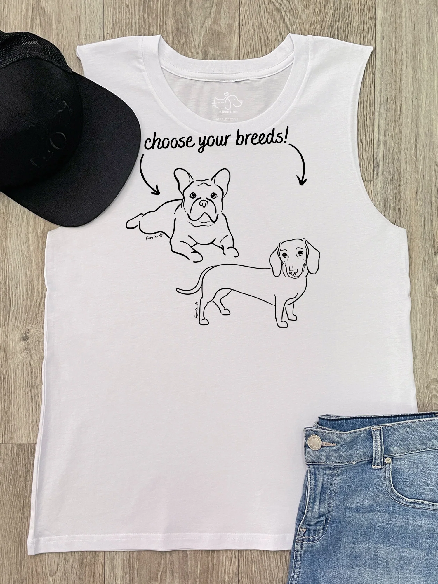 Dual Breed Customisable Marley Tank - Image 3
