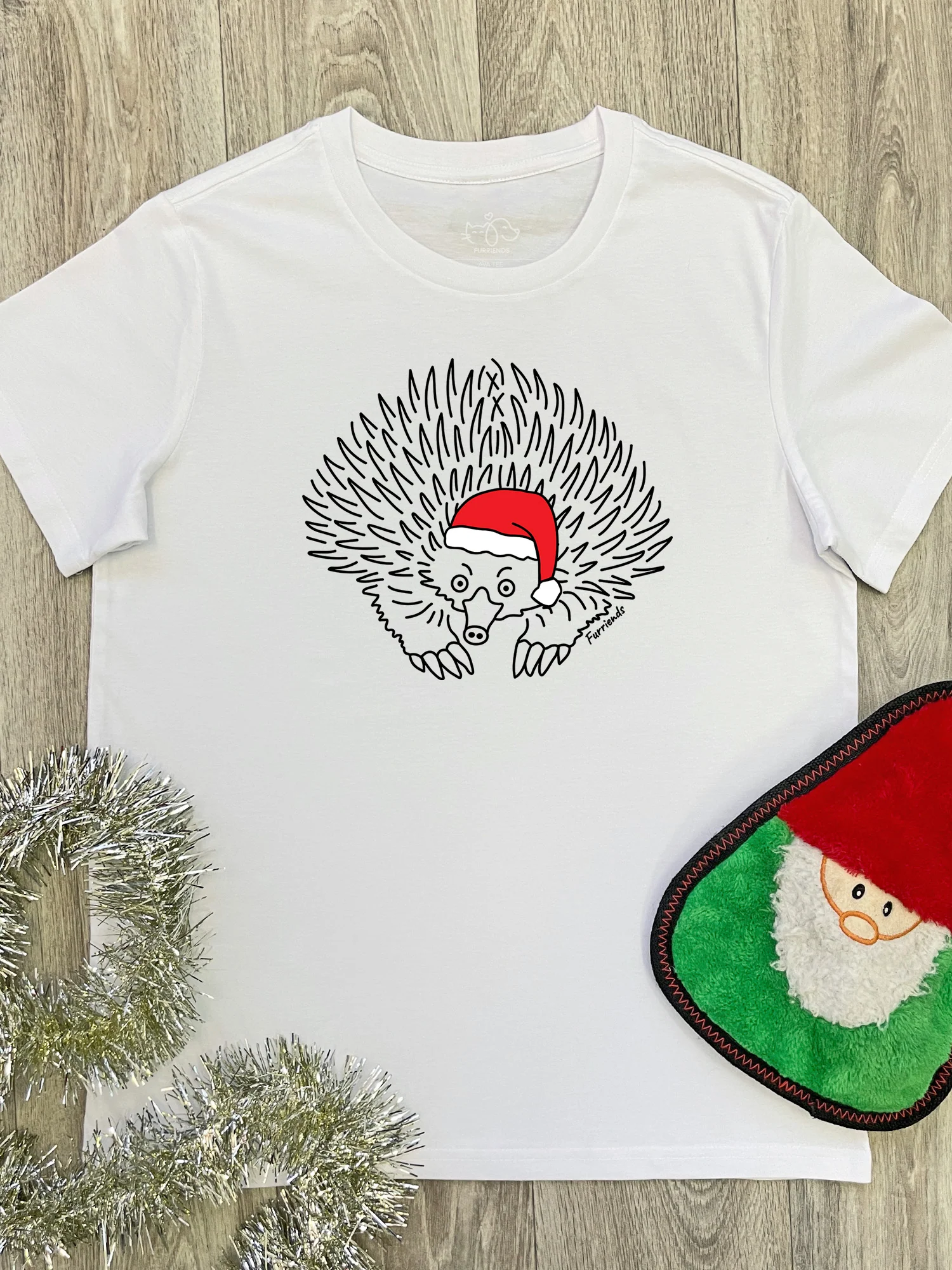 Echidna Christmas Edition Ava Women's Regular Fit Tee - Image 2