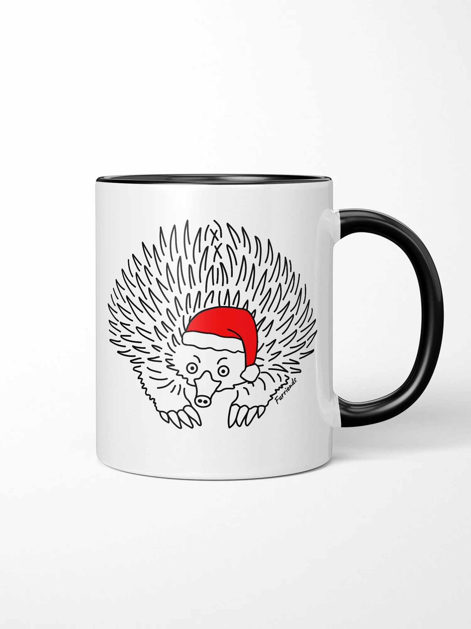 Echidna Christmas Edition Ceramic Mug - Image 4