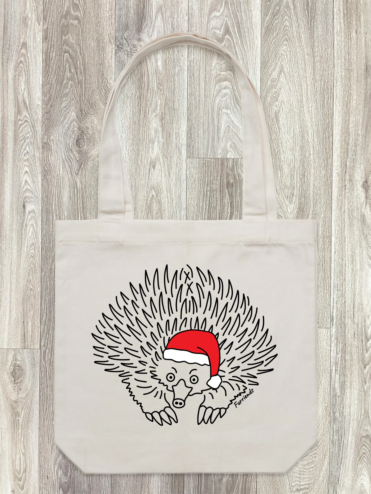 Echidna Christmas Edition Edith Tote Bag - Image 8