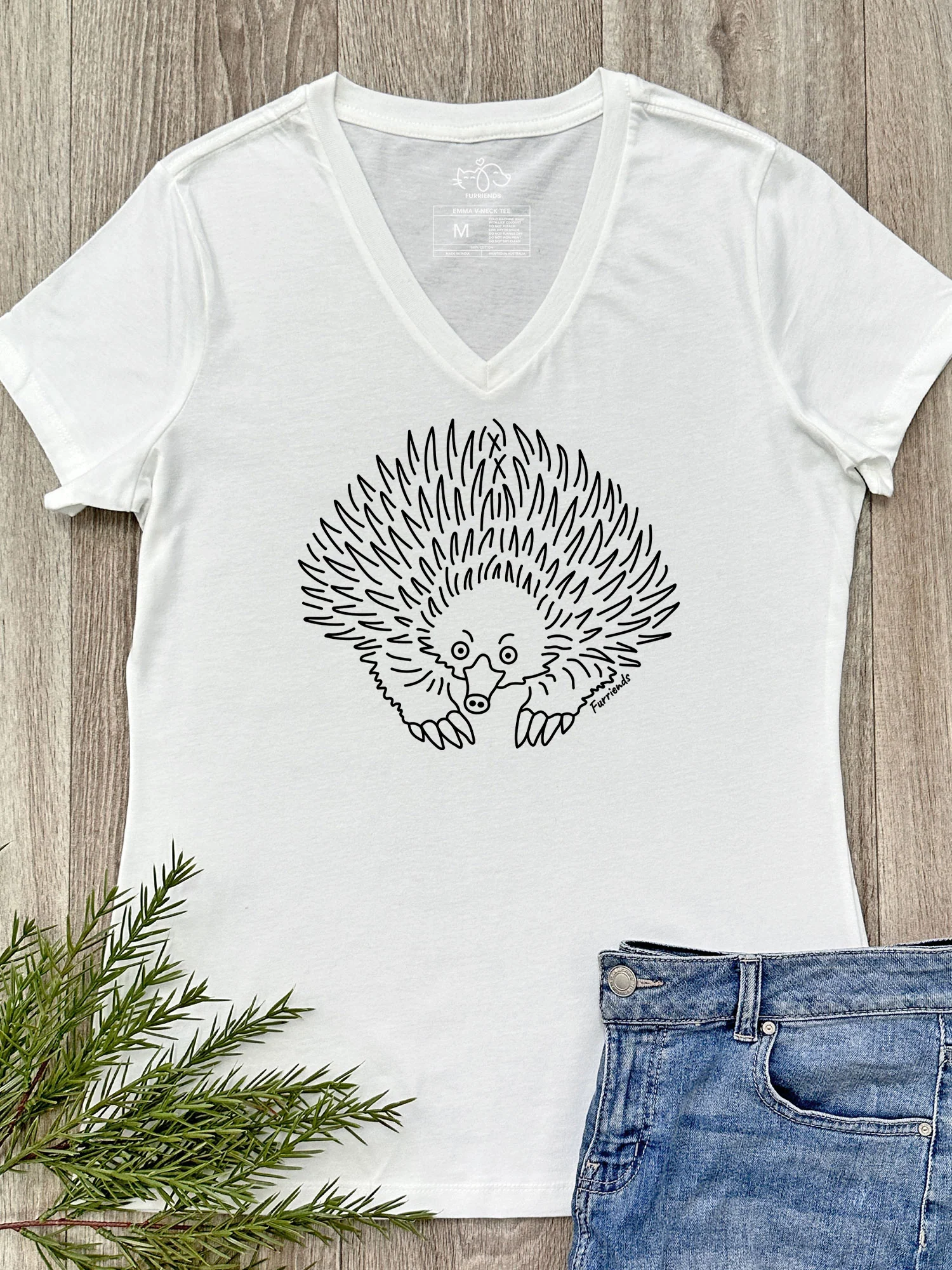 Echidna Emma V-Neck Tee - Image 4